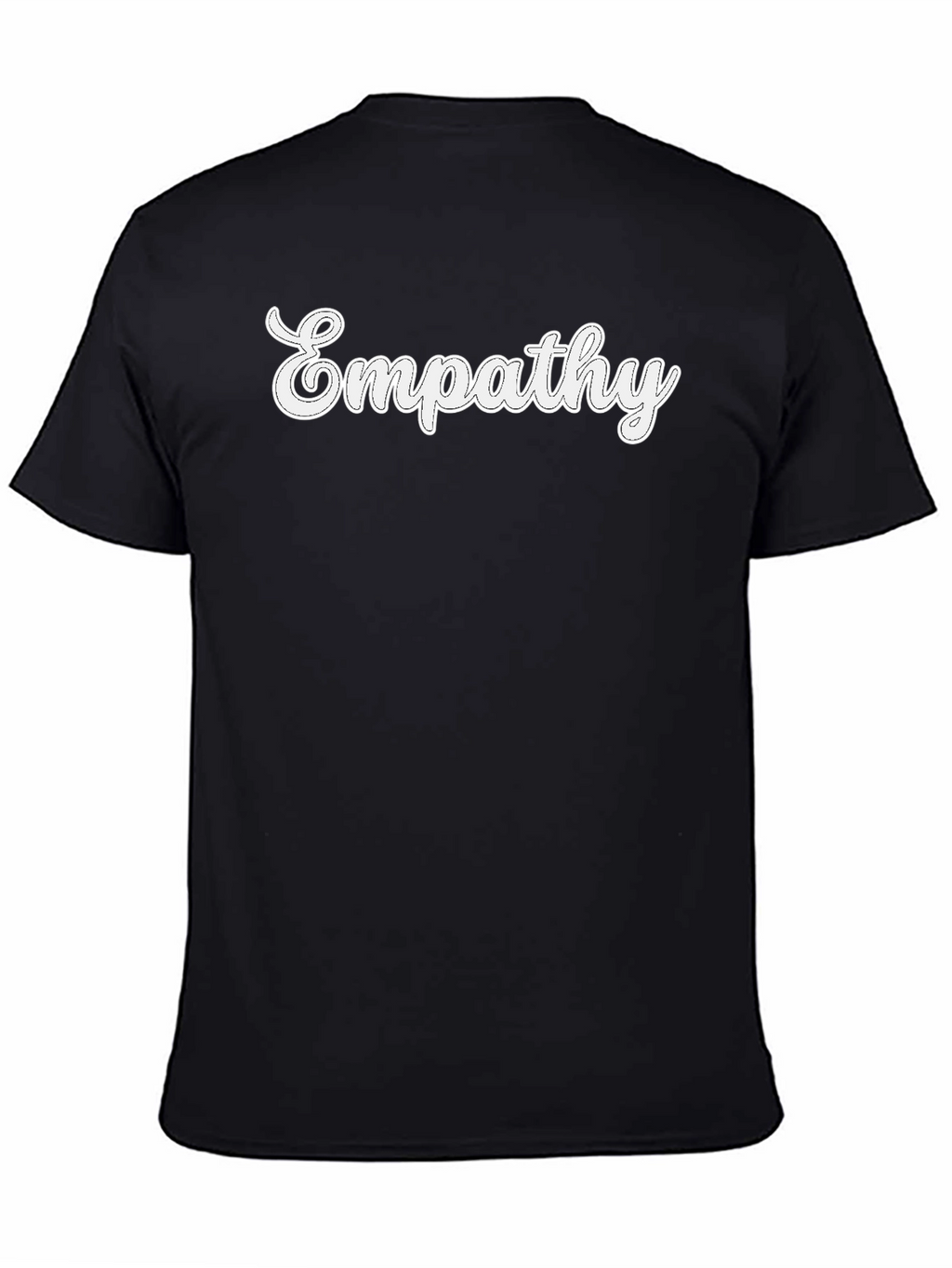 Empathy T-Shirt - Classic Black Crew Neck