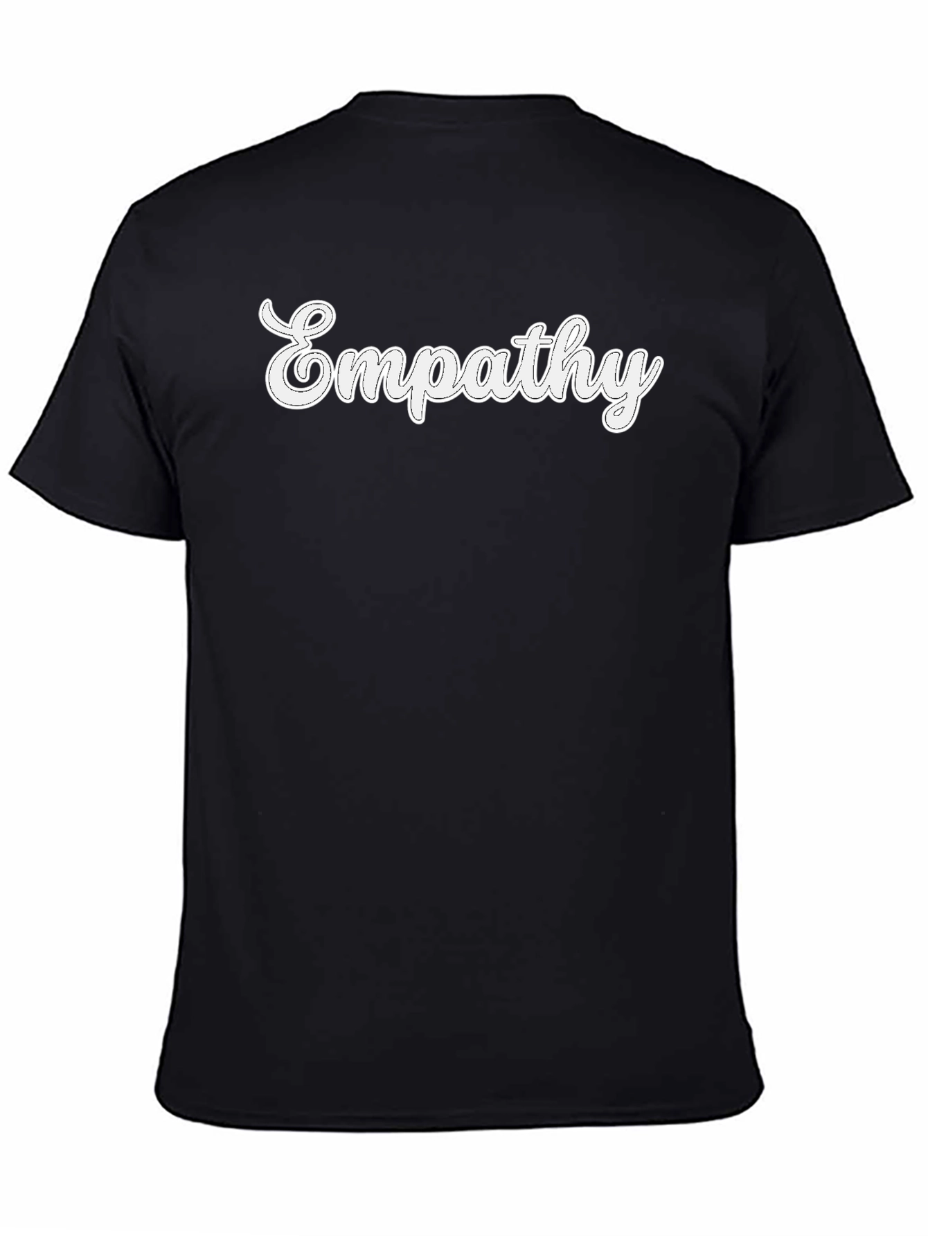 Empathy T-Shirt - Classic Black Crew Neck