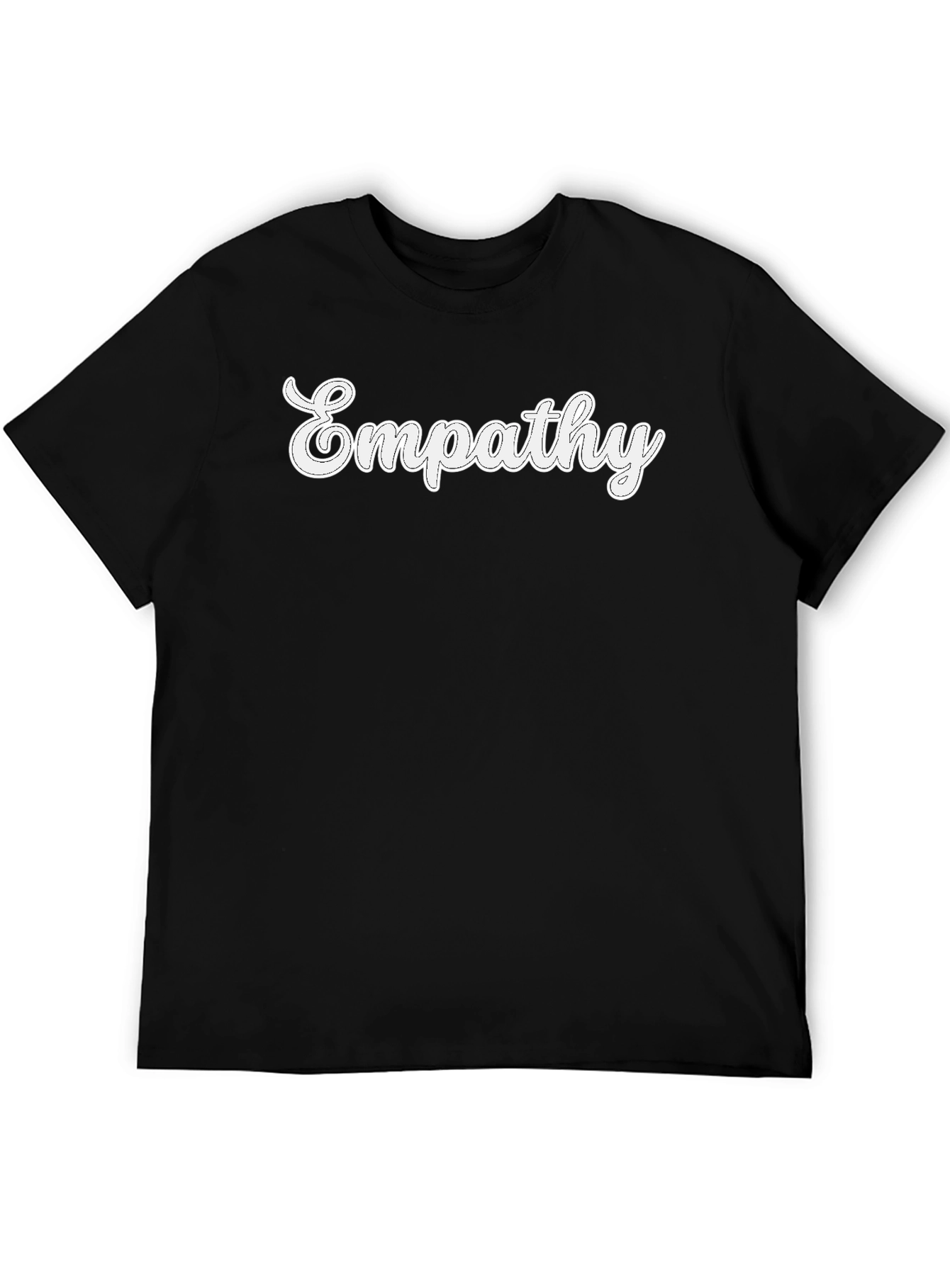Empathy T-Shirt - Classic Black Crew Neck