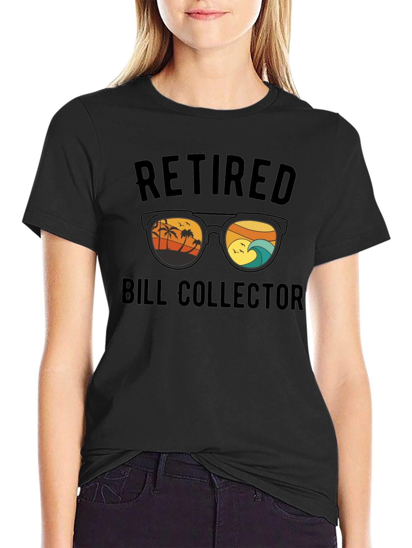 Retired Bill Collector Graphic T-Shirt