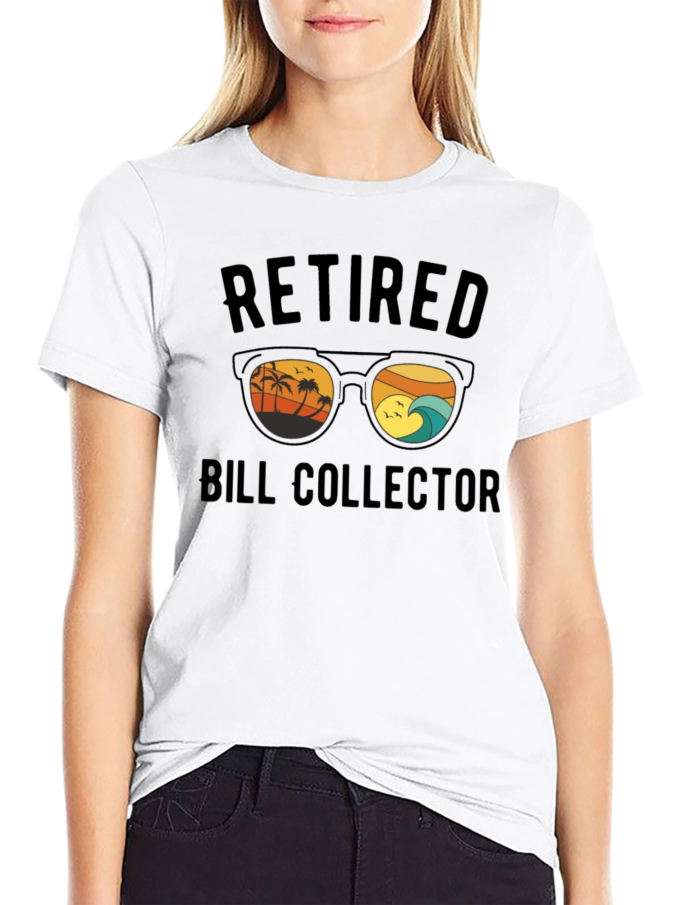 Retired Bill Collector Graphic T-Shirt