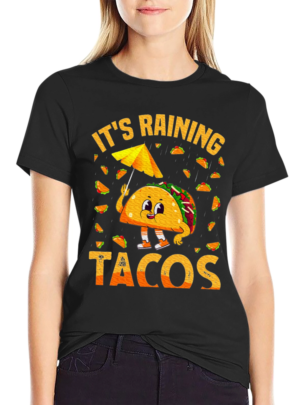 Its Raining Tacos Graphic T-Shirt