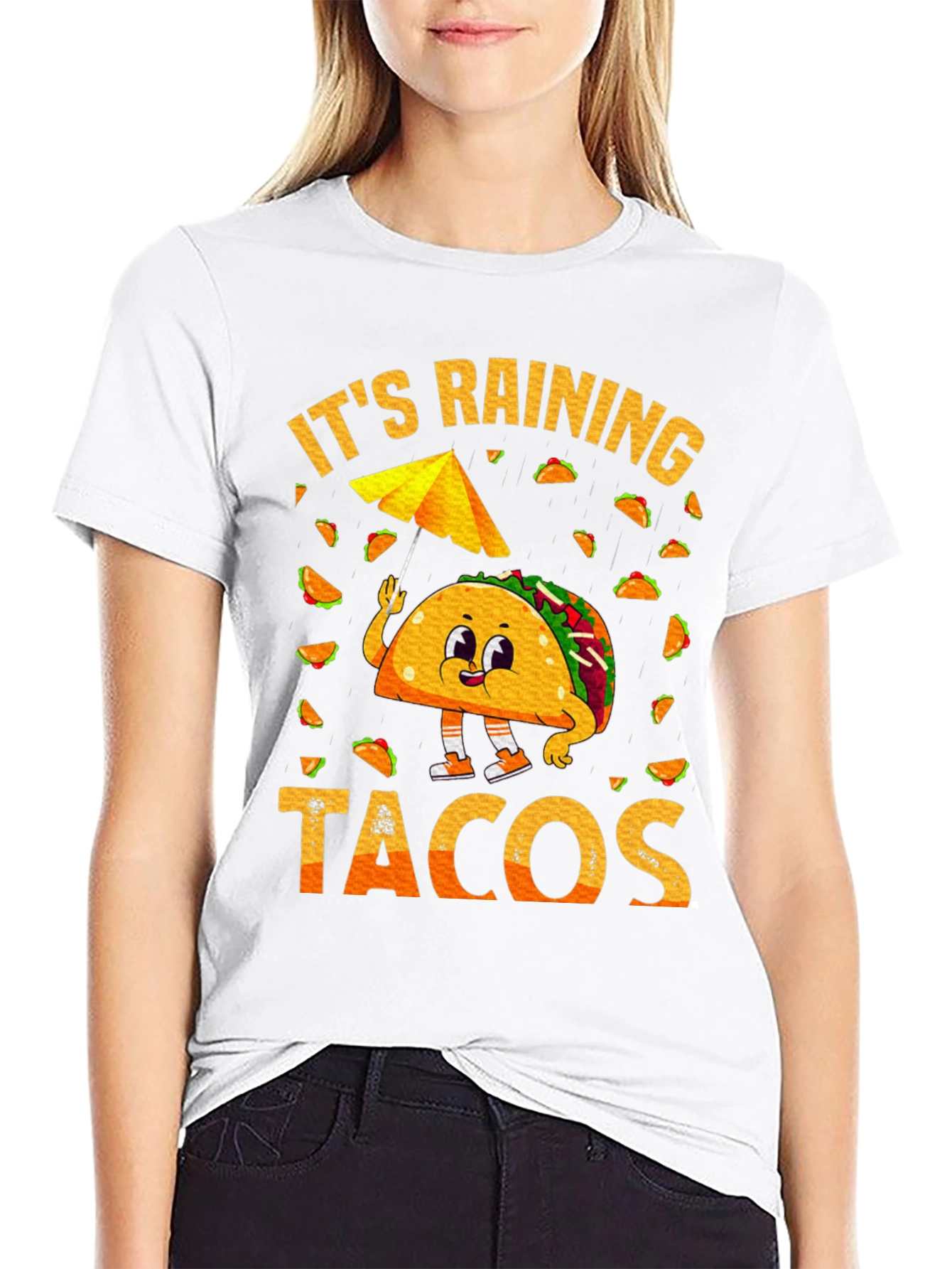Its Raining Tacos Graphic T-Shirt