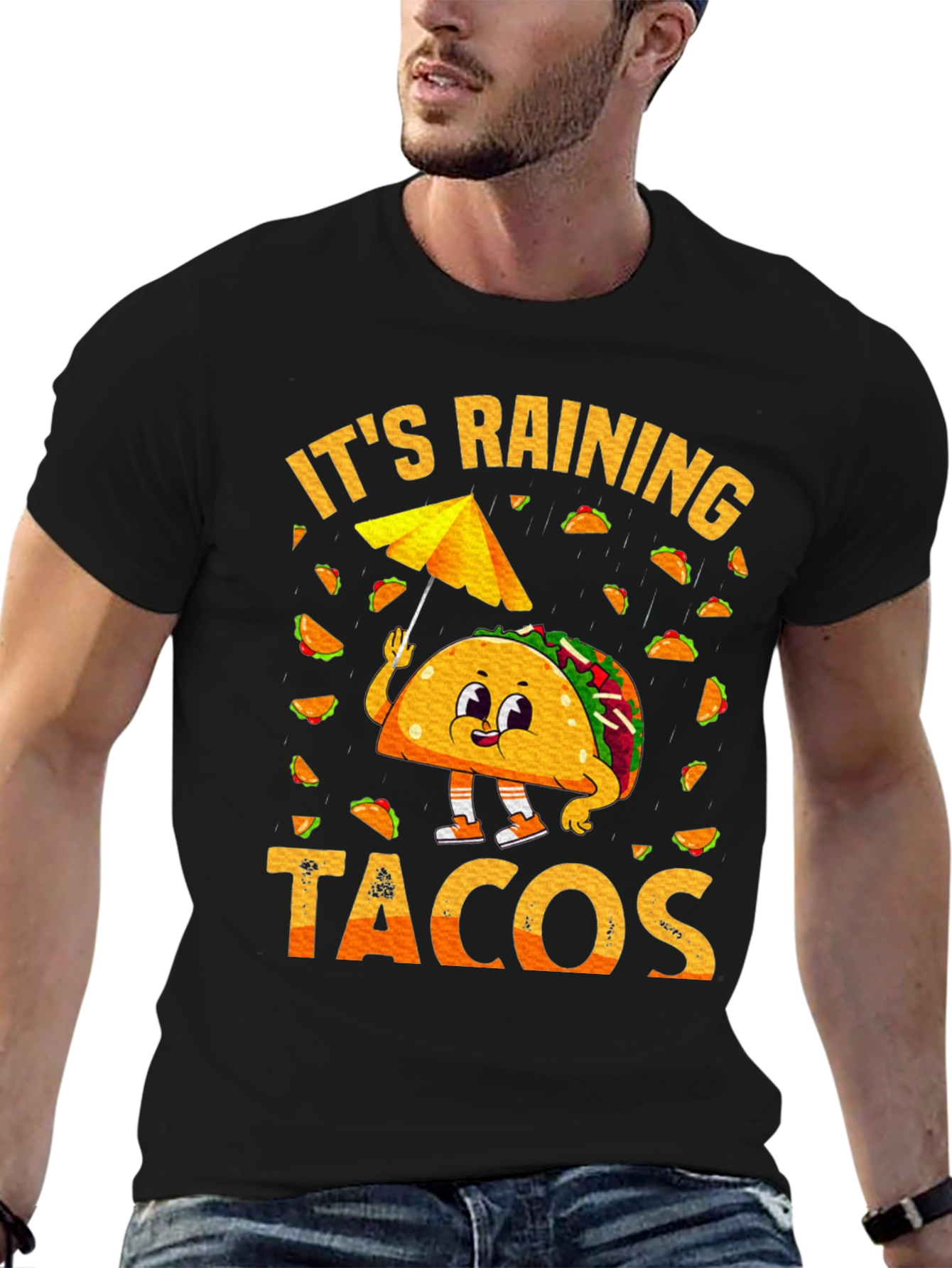 Its Raining Tacos Graphic T-Shirt
