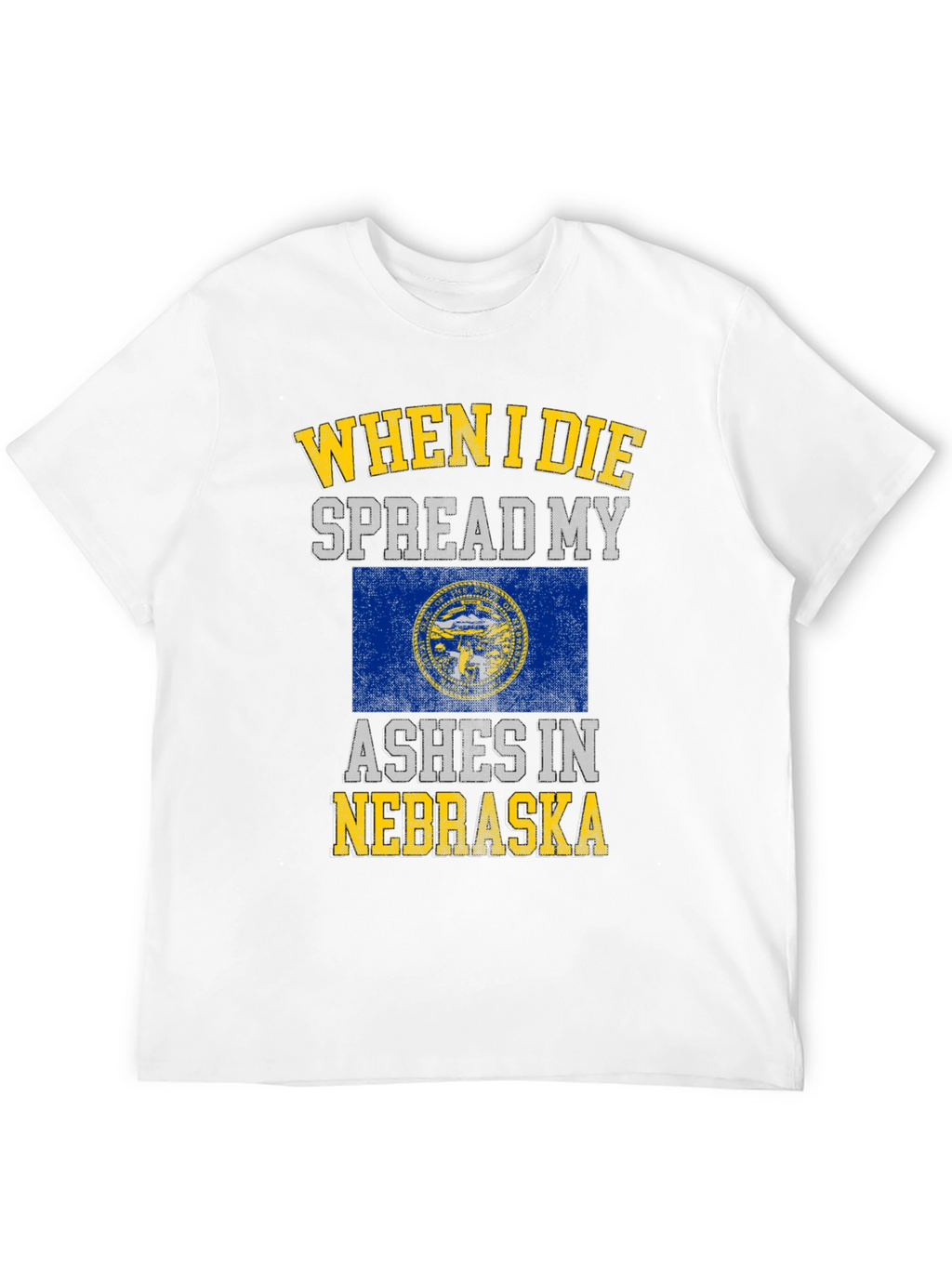 Nebraska Ashes Mens Black T-Shirt