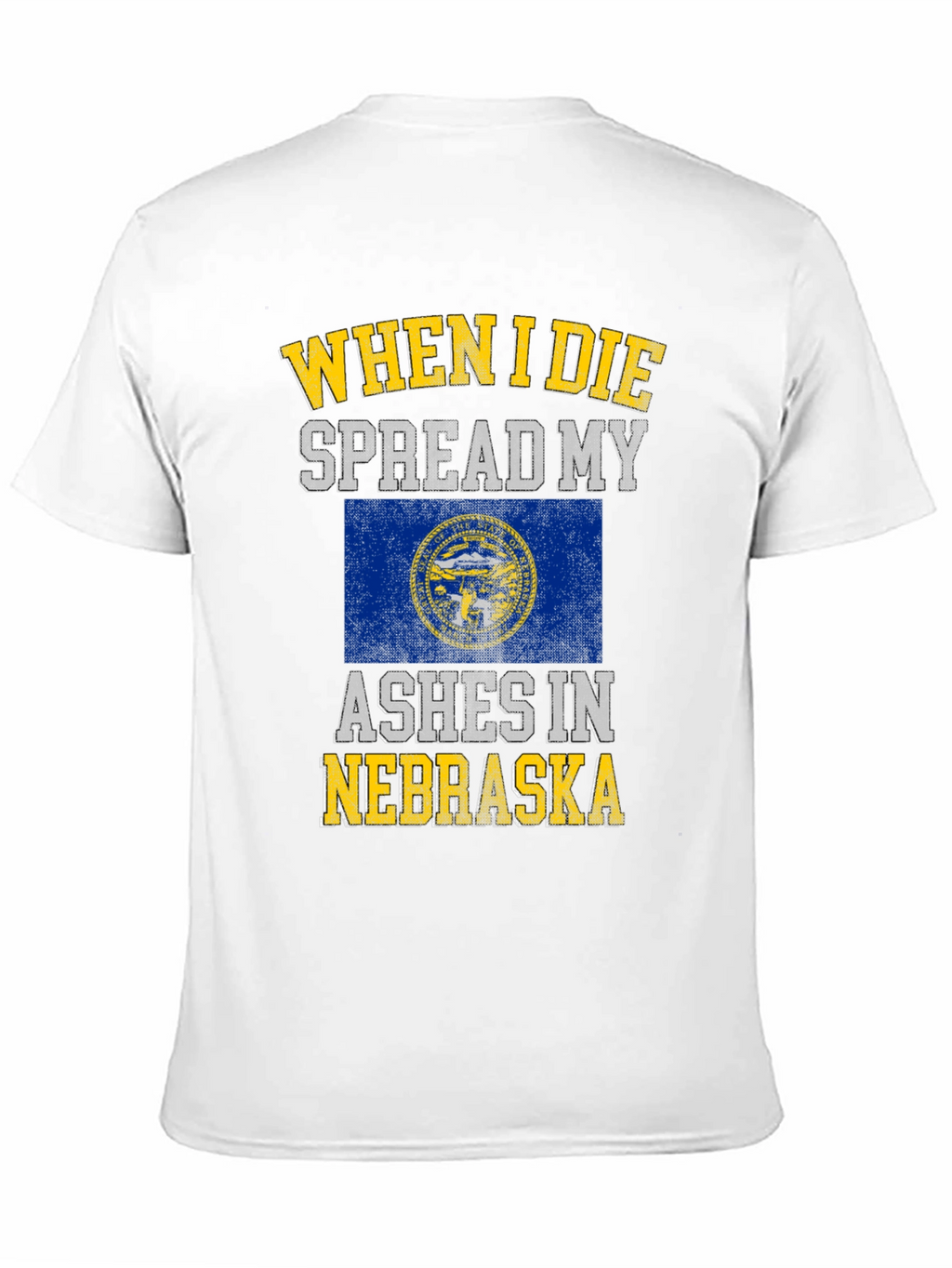 Nebraska Ashes Mens Black T-Shirt