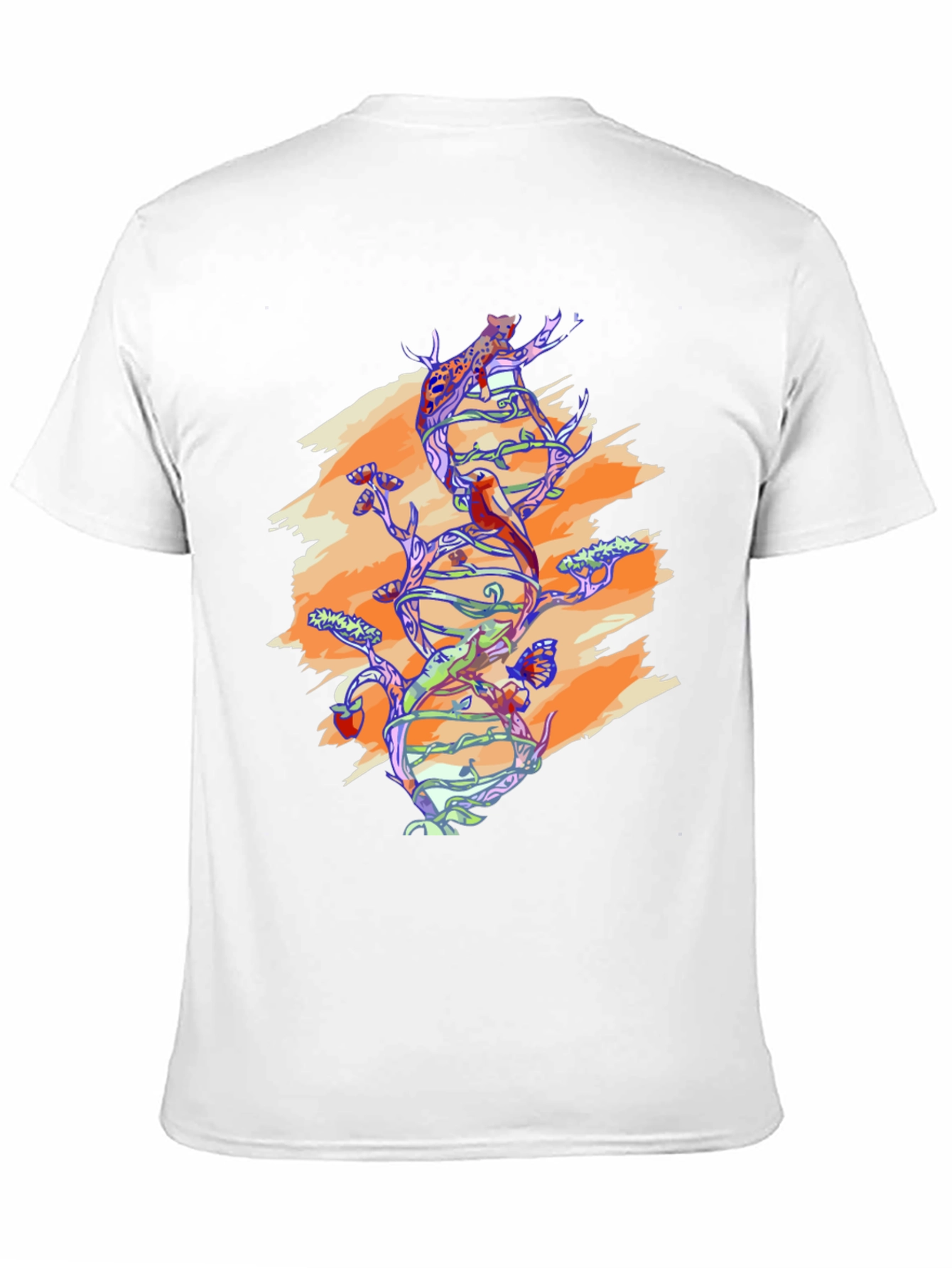 Nature DNA Graphic Tee - Black Unisex Shirt