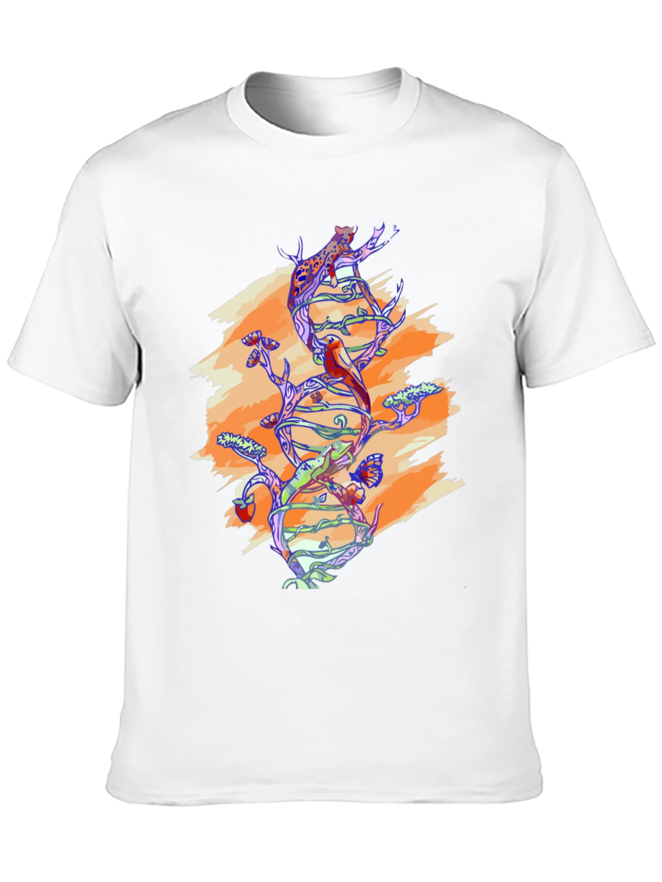 Nature DNA Graphic Tee - Black Unisex Shirt