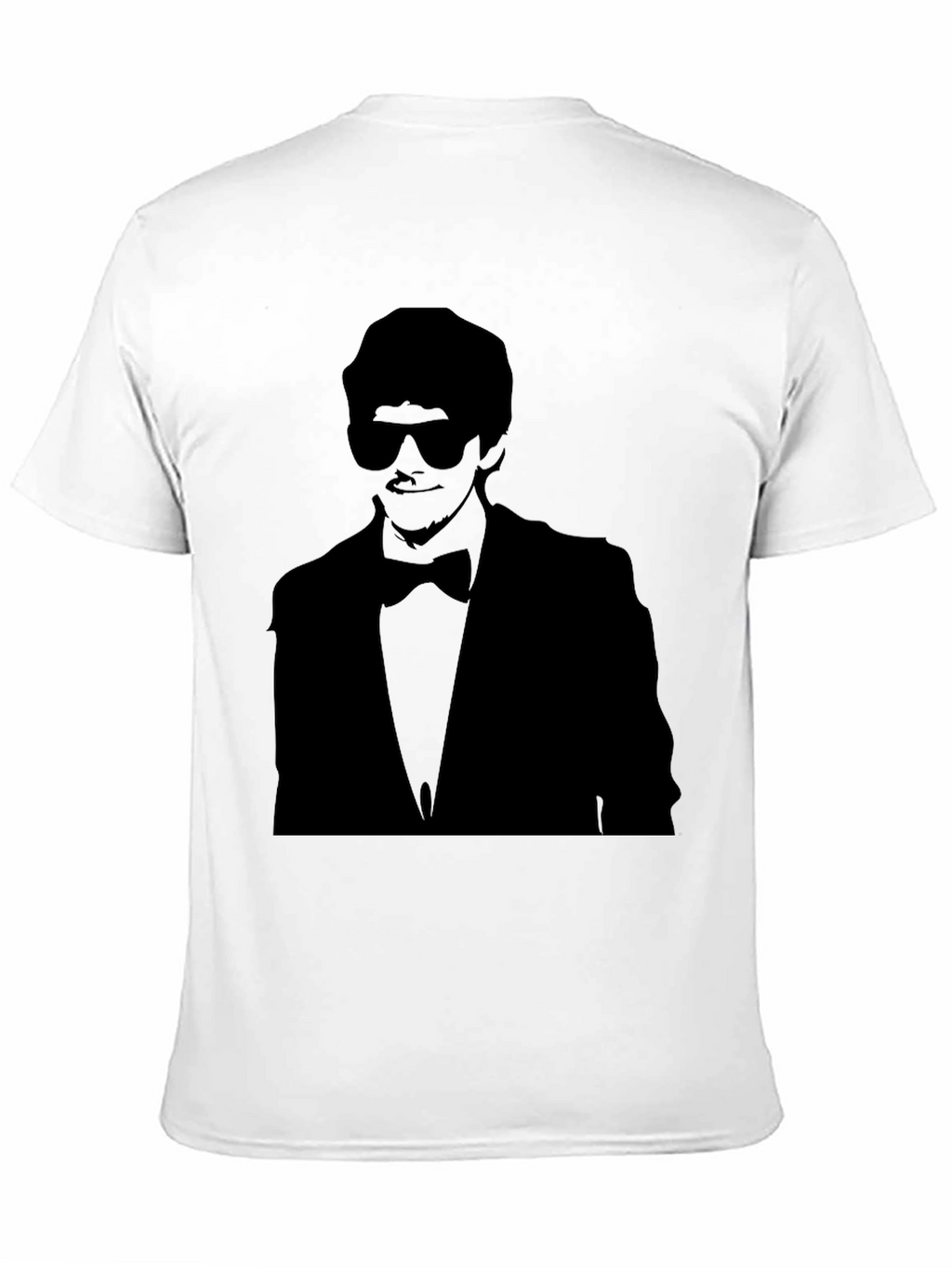 Silhouette Tuxedo T-Shirt - Black