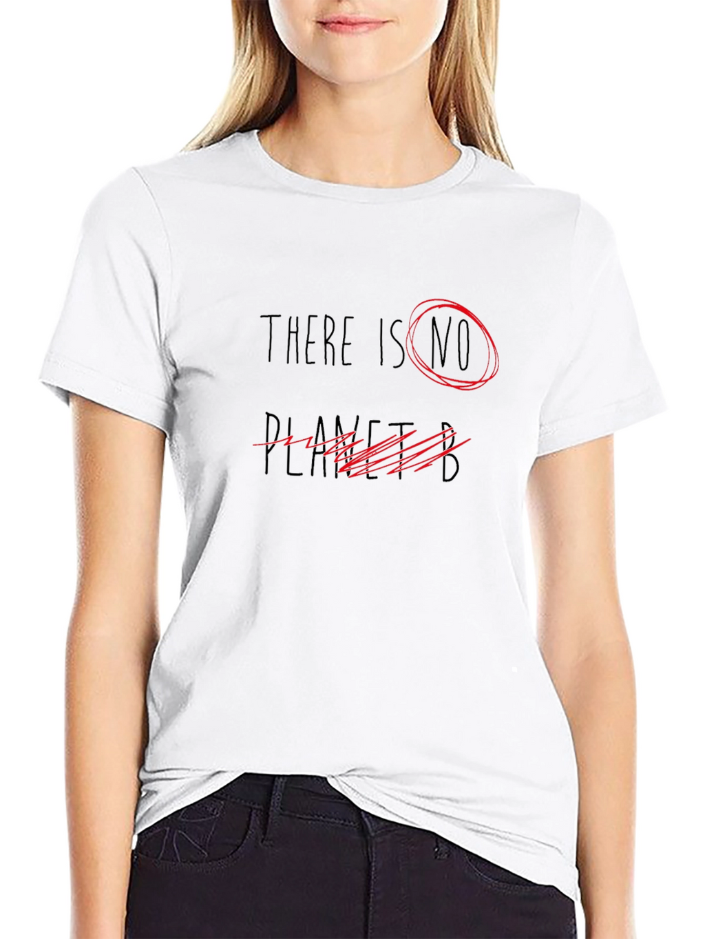There is NO Planet B Black Graphic T-Shirt