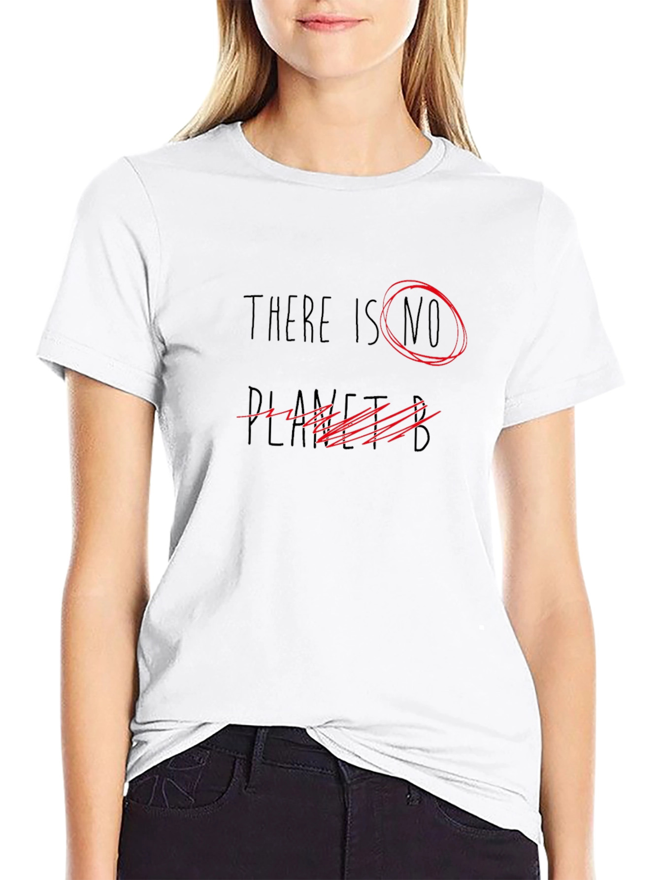 There is NO Planet B Black Graphic T-Shirt
