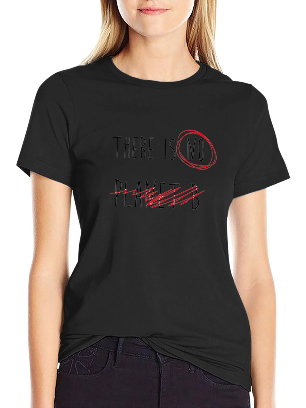 There is NO Planet B Black Graphic T-Shirt