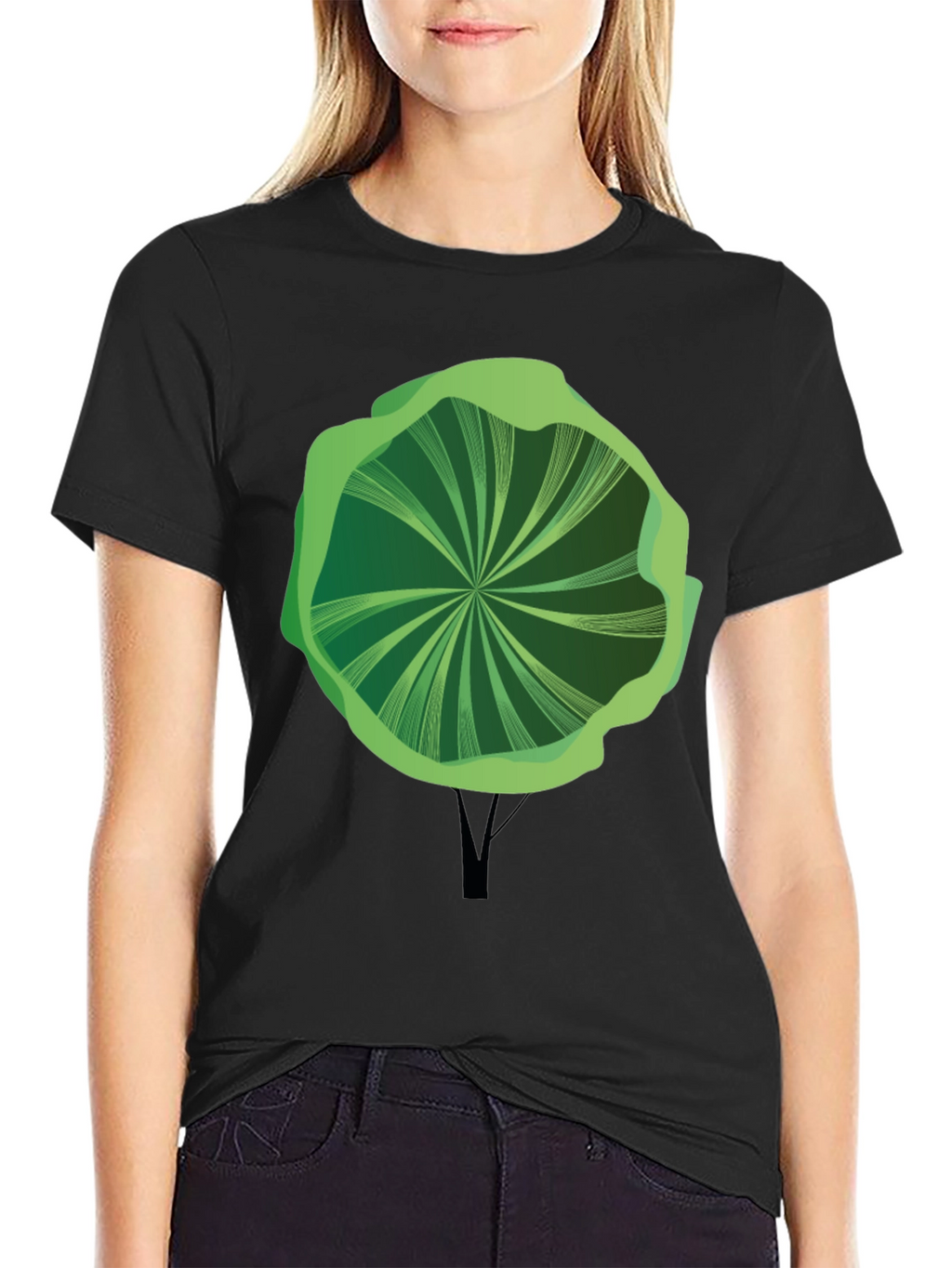 Abstract Tree Graphic Tee