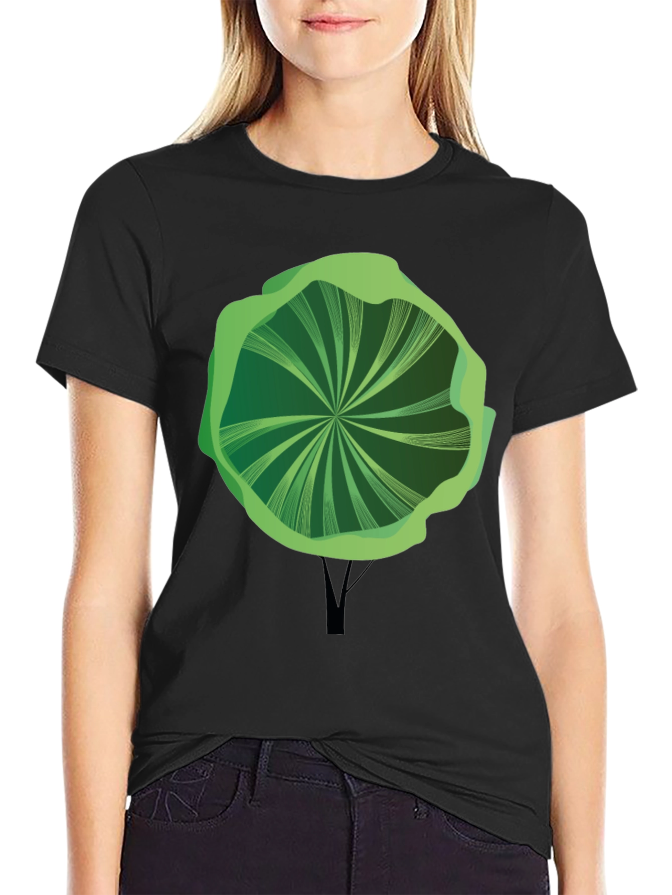 Abstract Tree Graphic Tee