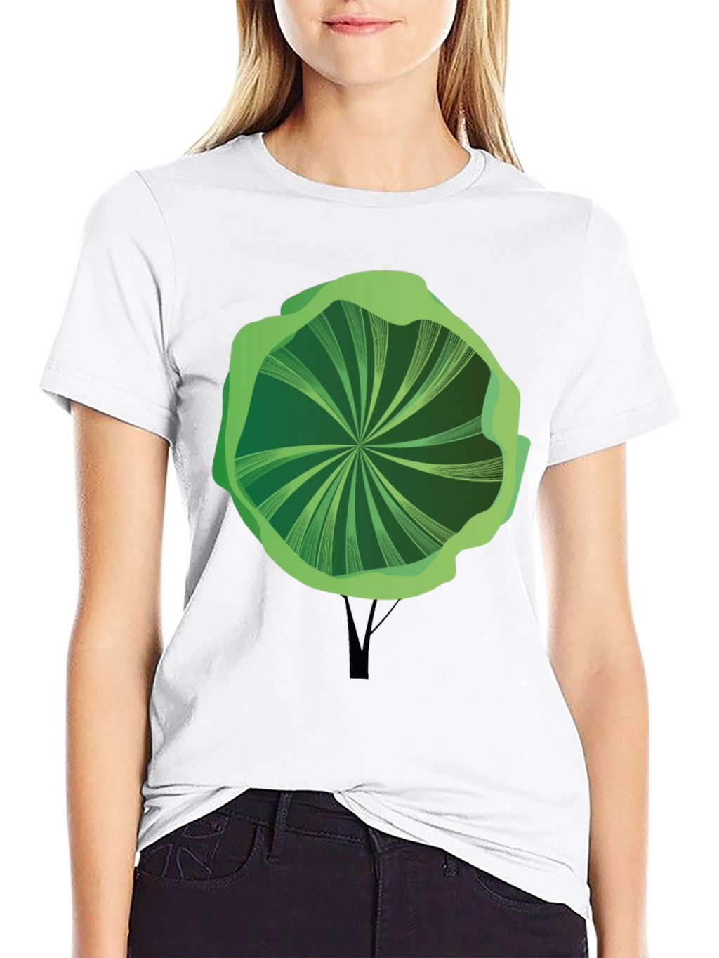 Abstract Tree Graphic Tee