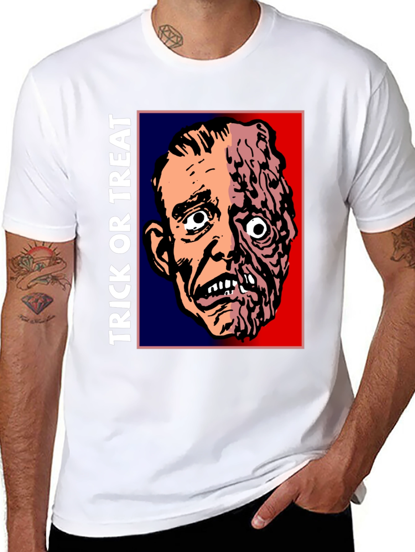 Halloween Monster Graphic T-Shirt
