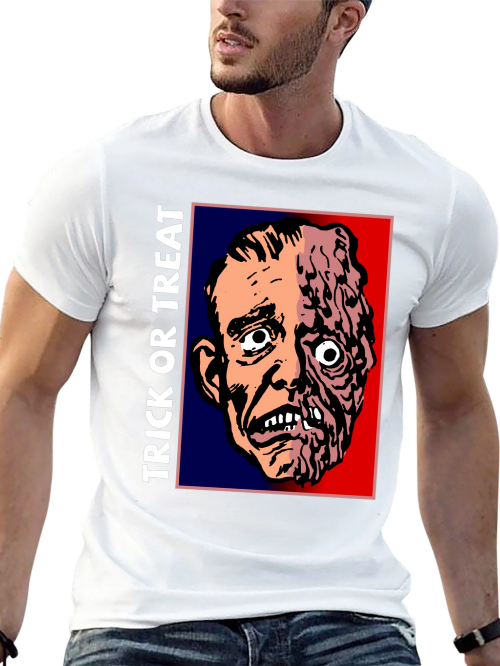 Halloween Monster Graphic T-Shirt