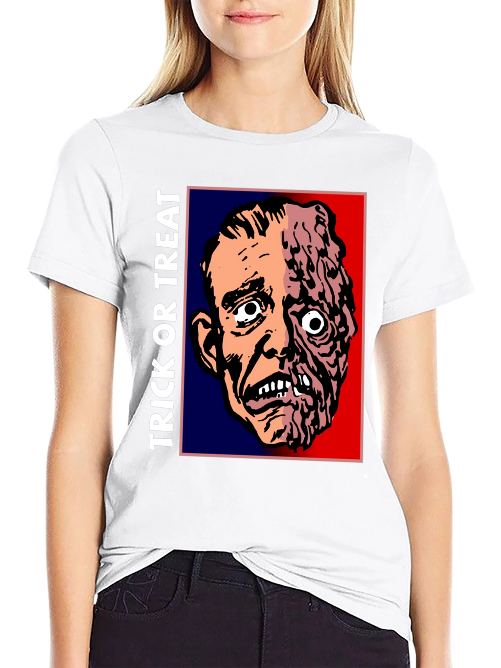 Halloween Monster Graphic T-Shirt