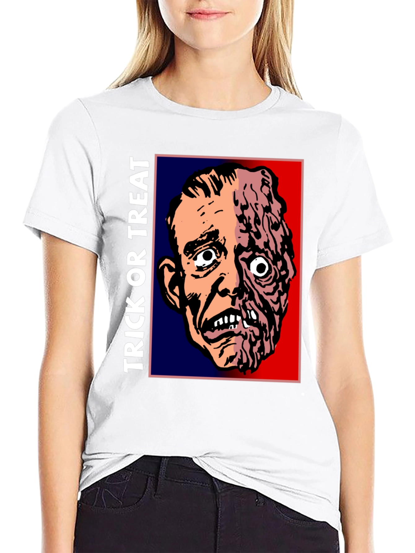 Halloween Monster Graphic T-Shirt
