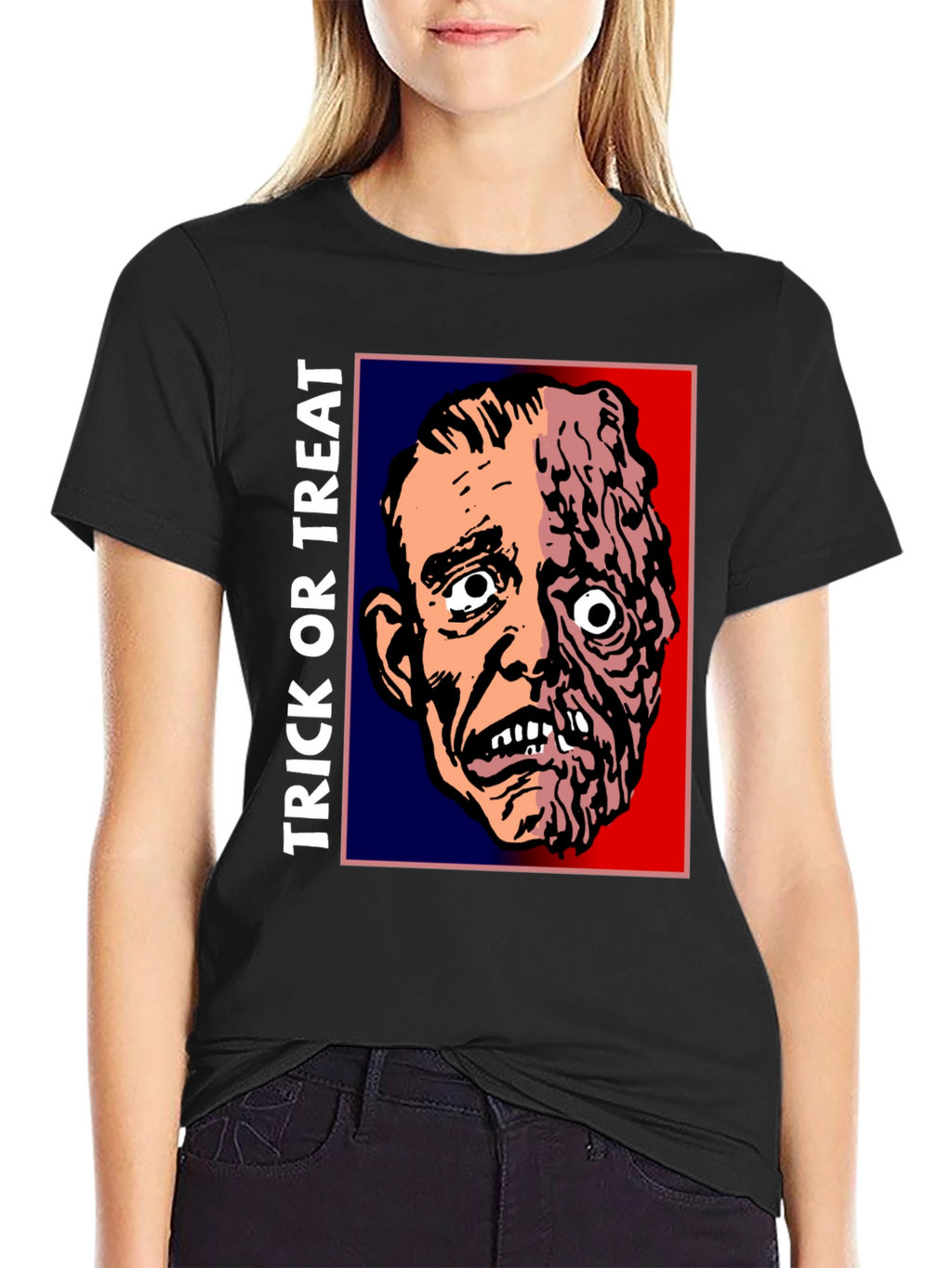 Halloween Monster Graphic T-Shirt