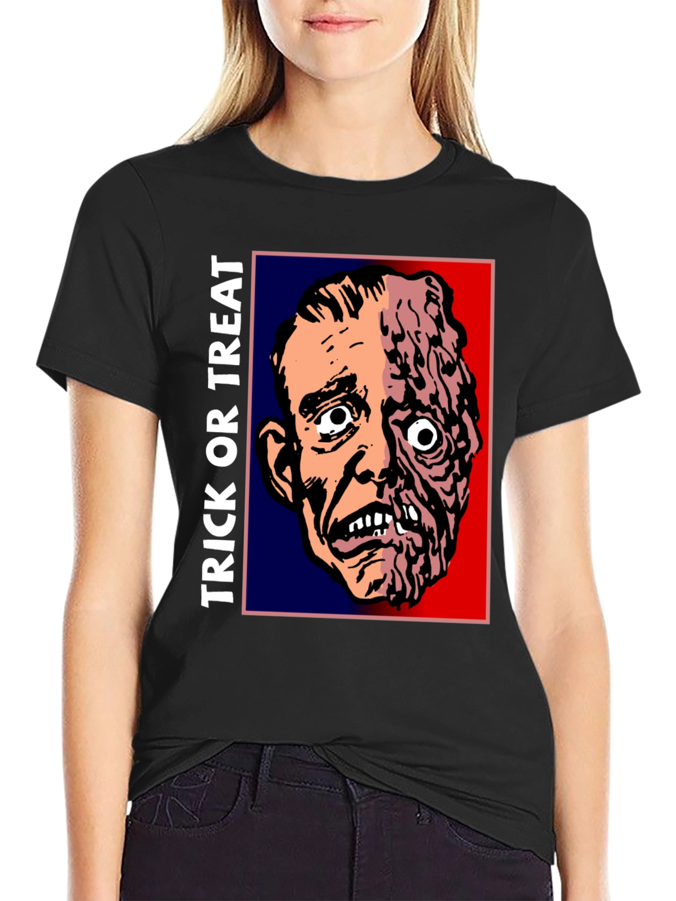 Halloween Monster Graphic T-Shirt