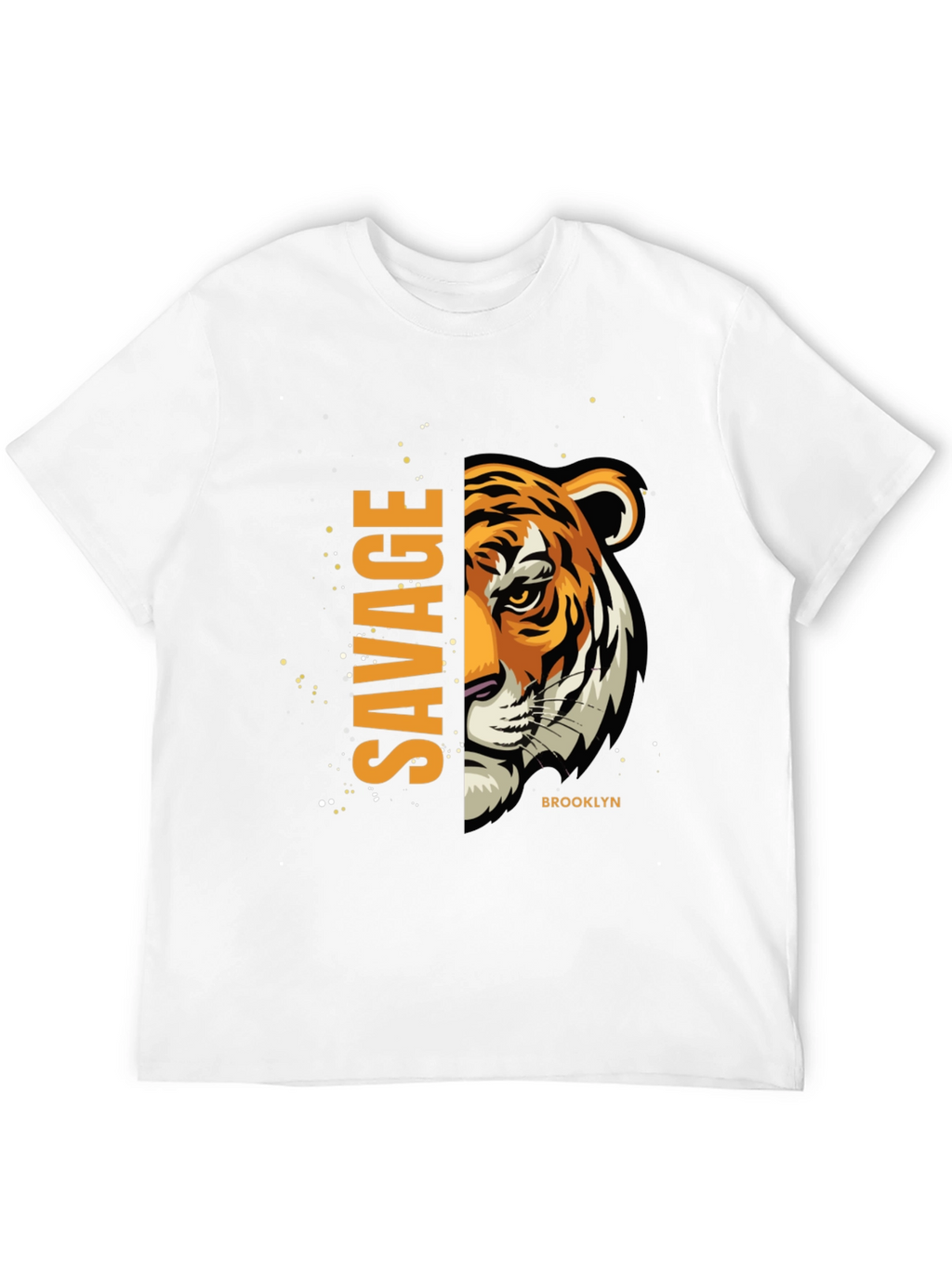 Savage Brooklyn Tiger Graphic T-Shirt