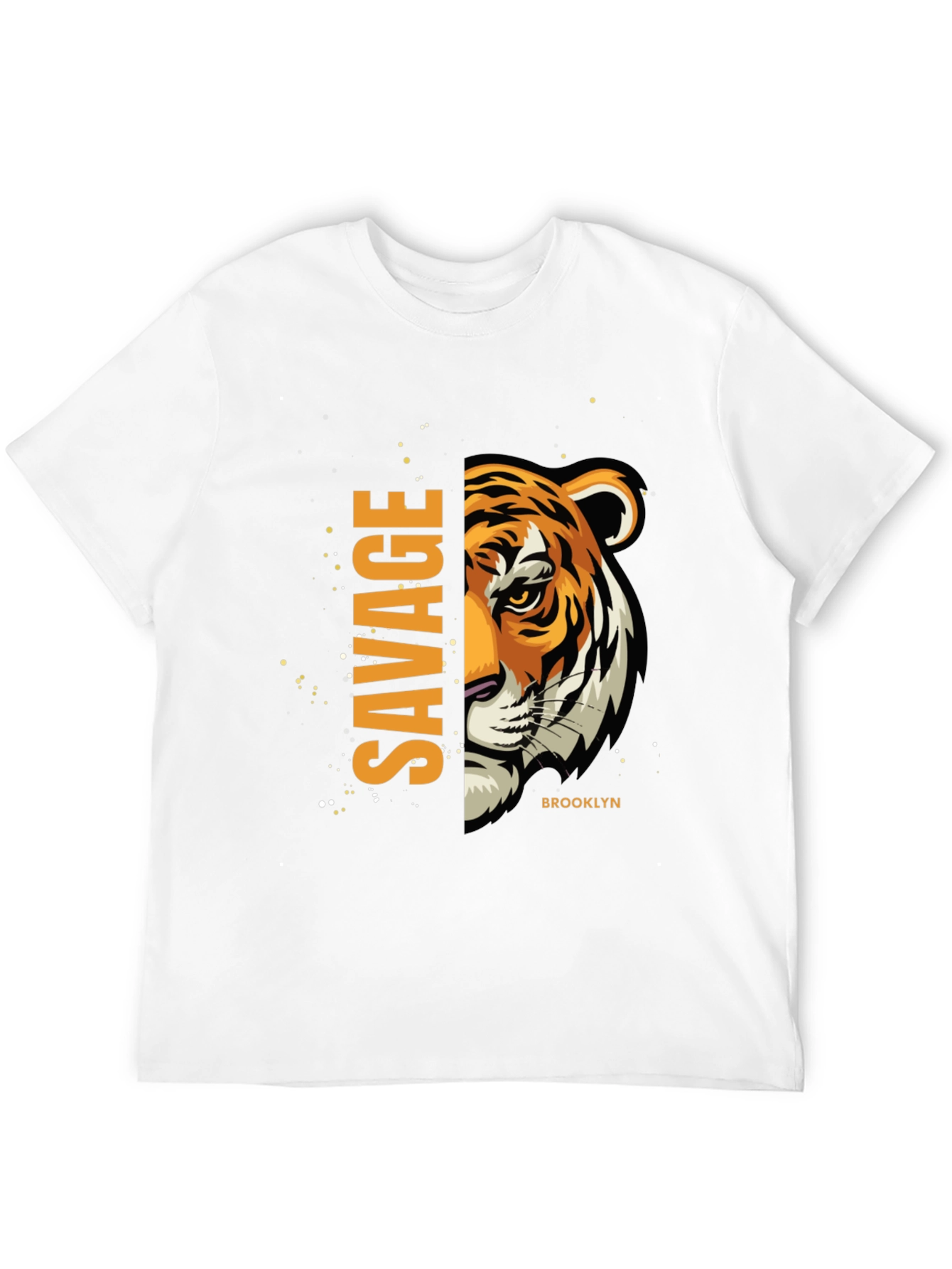 Savage Brooklyn Tiger Graphic T-Shirt