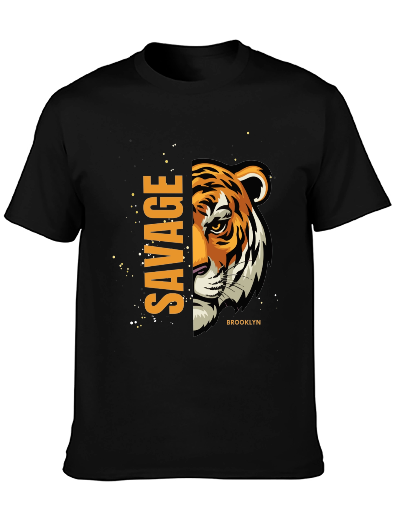 Savage Brooklyn Tiger Graphic T-Shirt