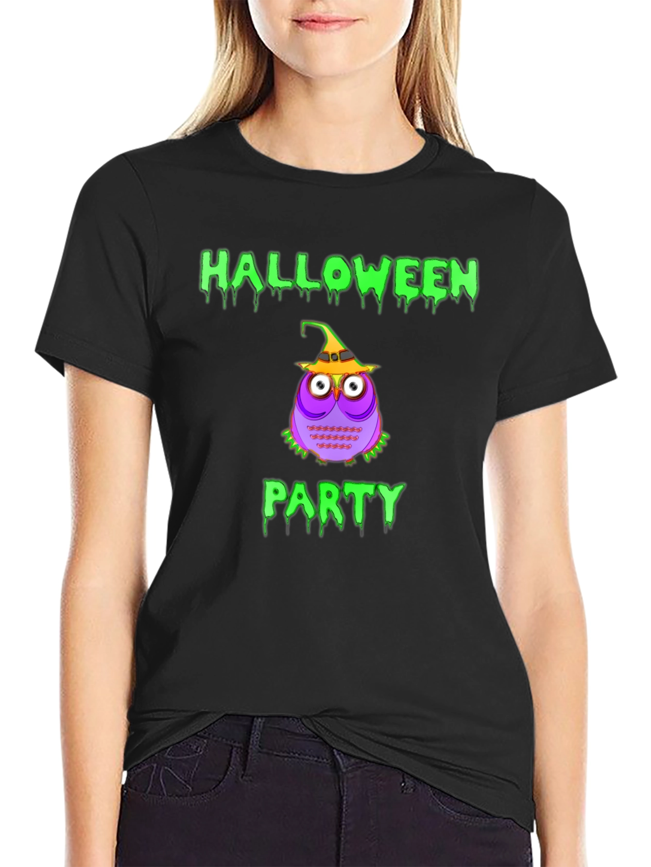 Halloween Party Owl T-Shirt