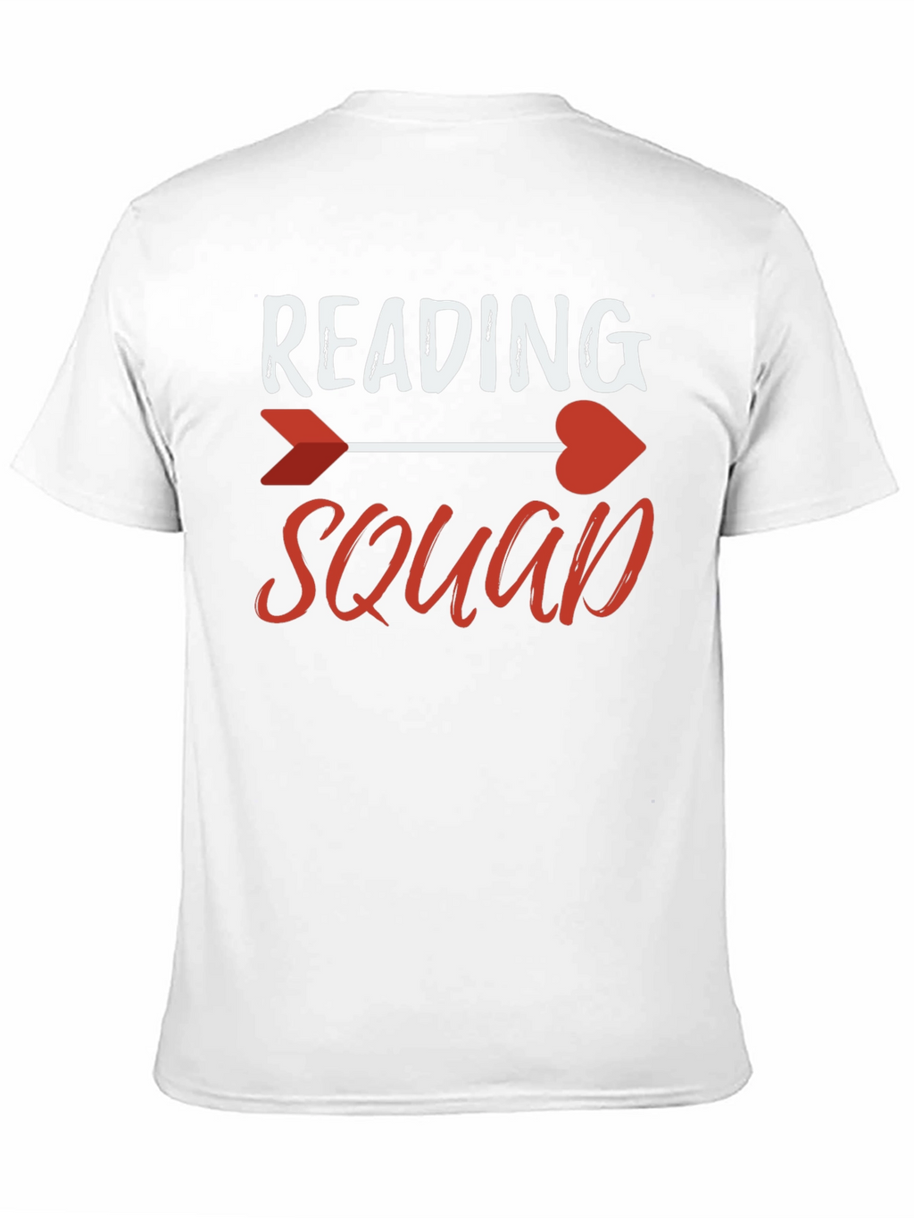Reading Squad Arrow Heart Graphic T-Shirt