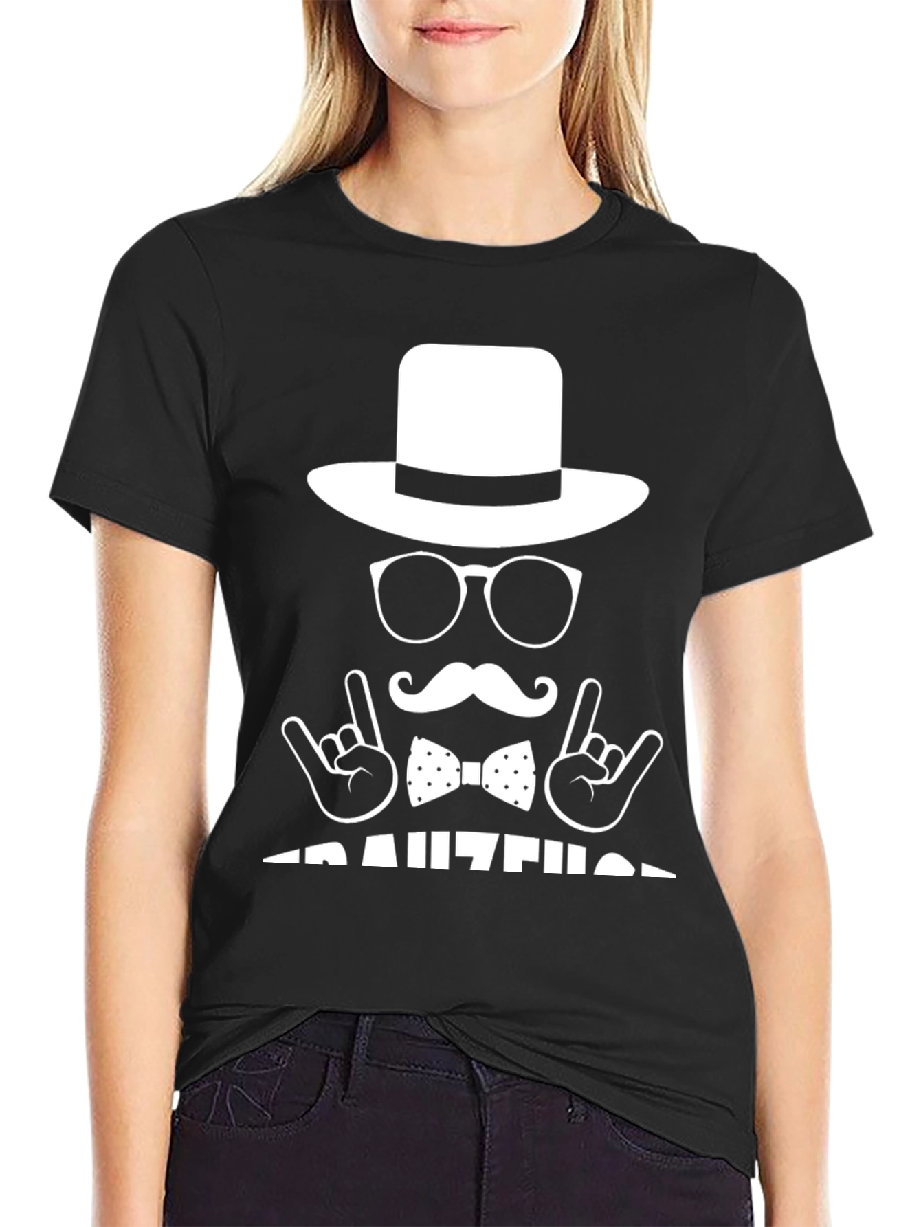 Gentleman Graphic Tee: Rocker Style