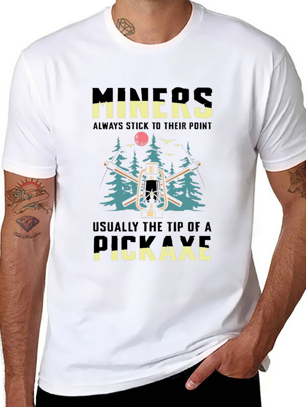 Miners Stick To Their Point T-Shirt