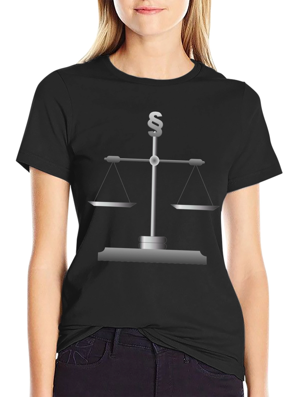 Scales of Justice Mens Graphic Tee
