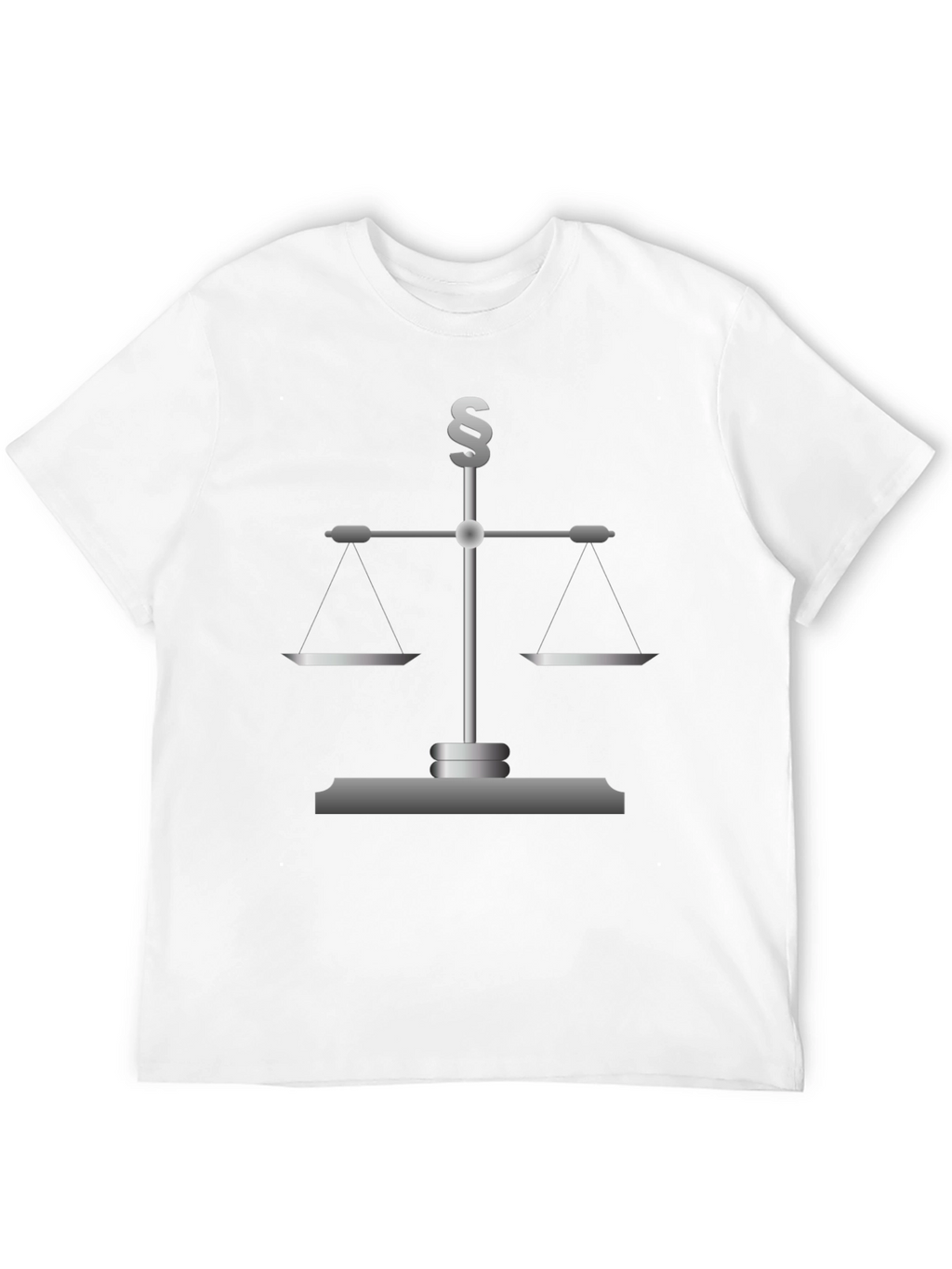 Scales of Justice Mens Graphic Tee