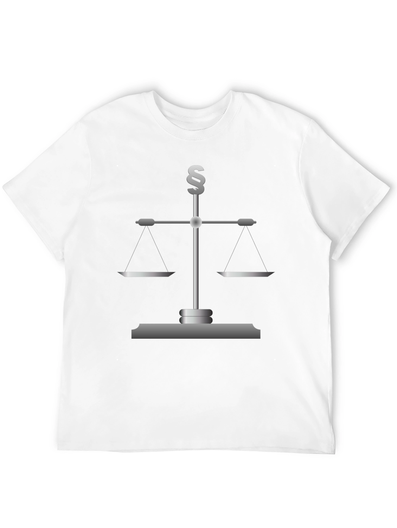 Scales of Justice Mens Graphic Tee