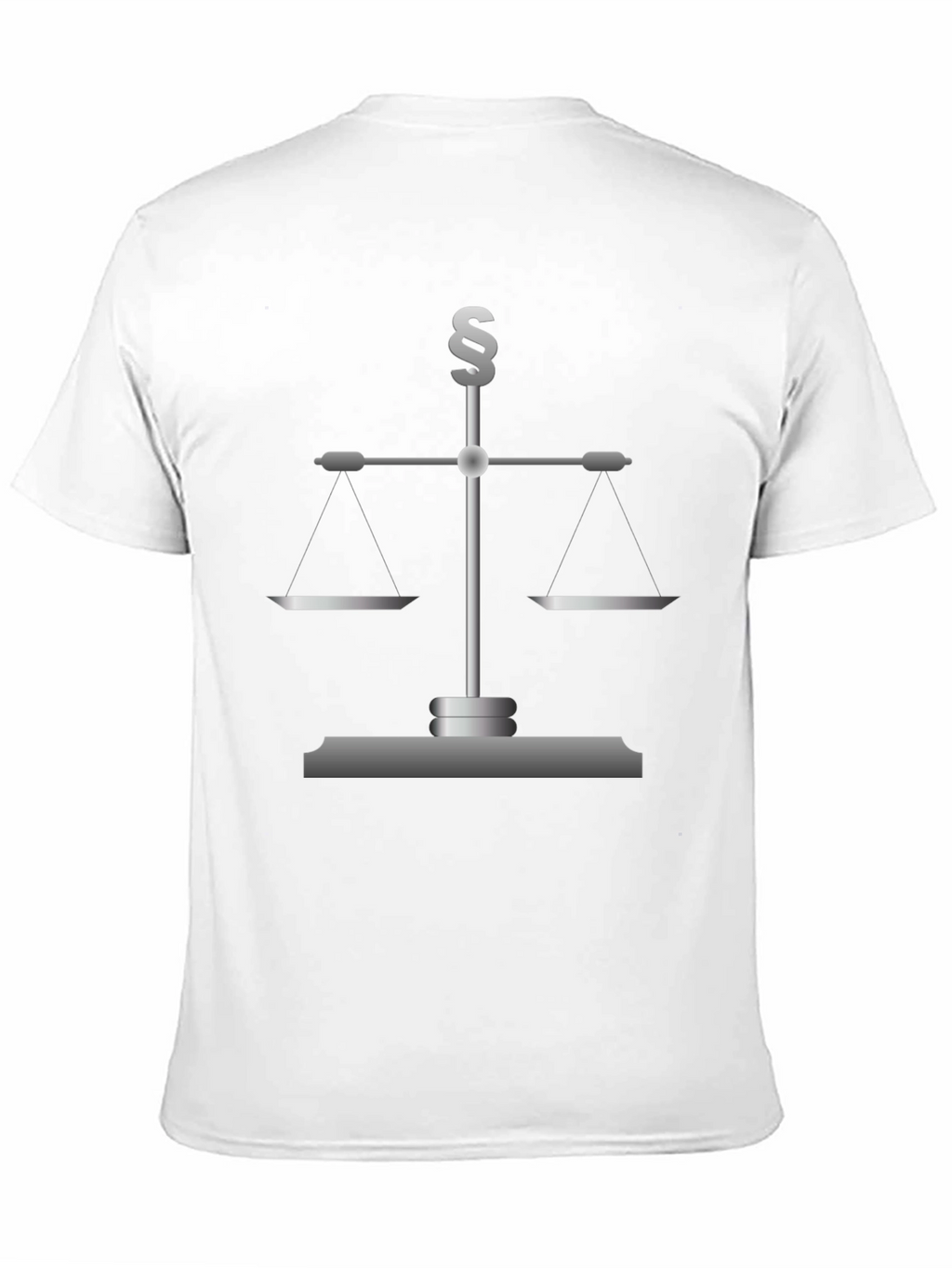 Scales of Justice Mens Graphic Tee