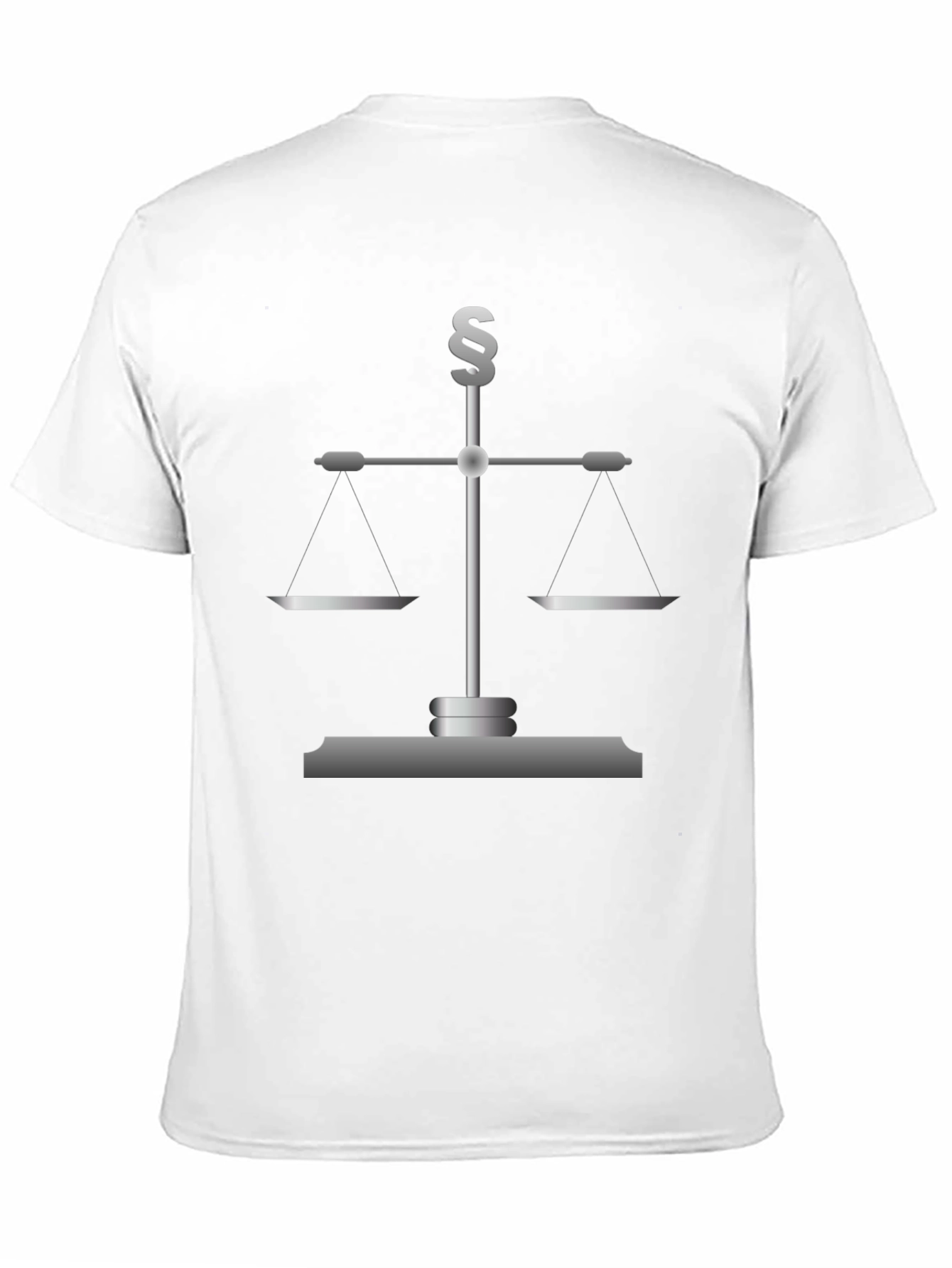 Scales of Justice Mens Graphic Tee