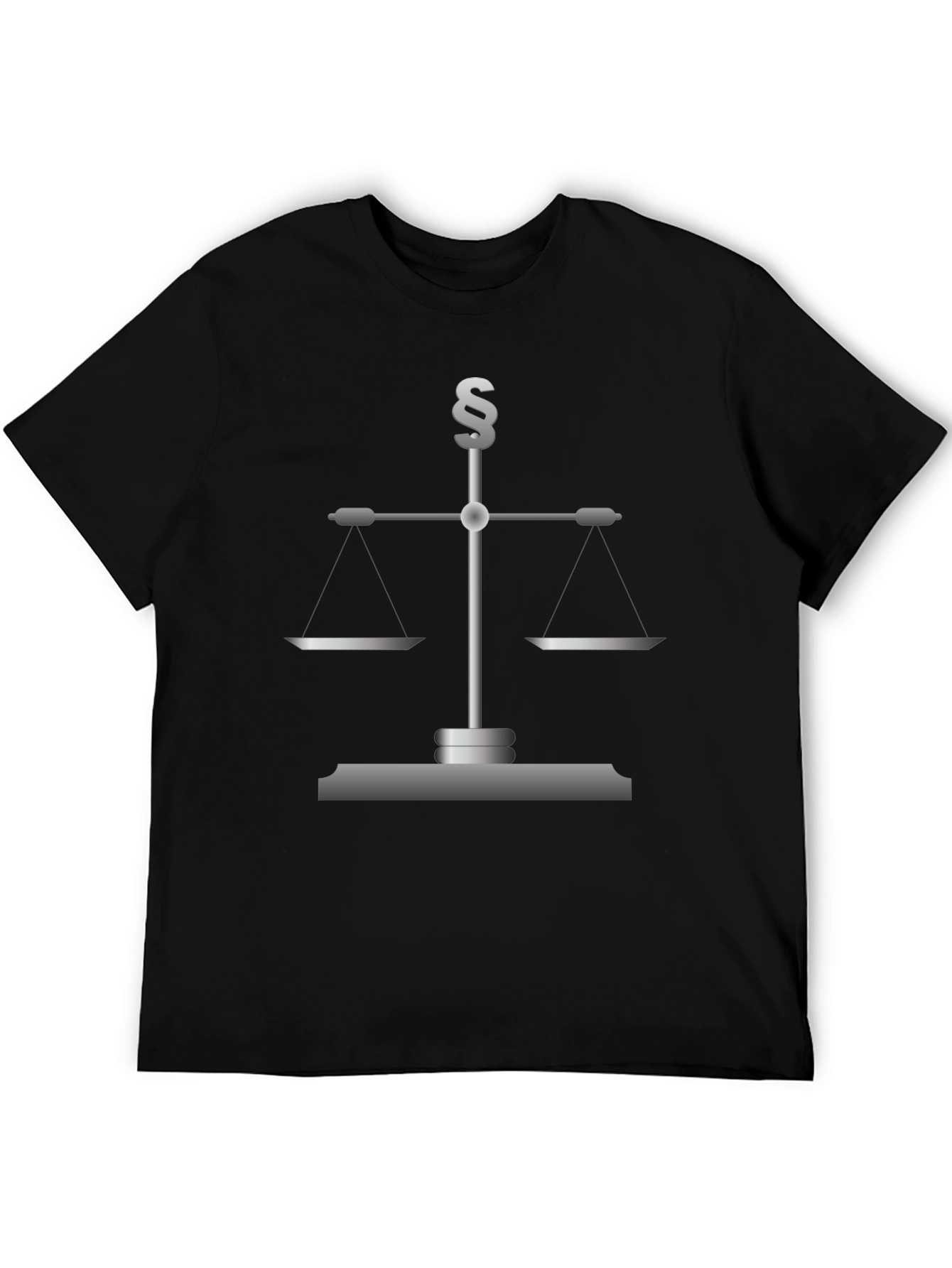 Scales of Justice Mens Graphic Tee