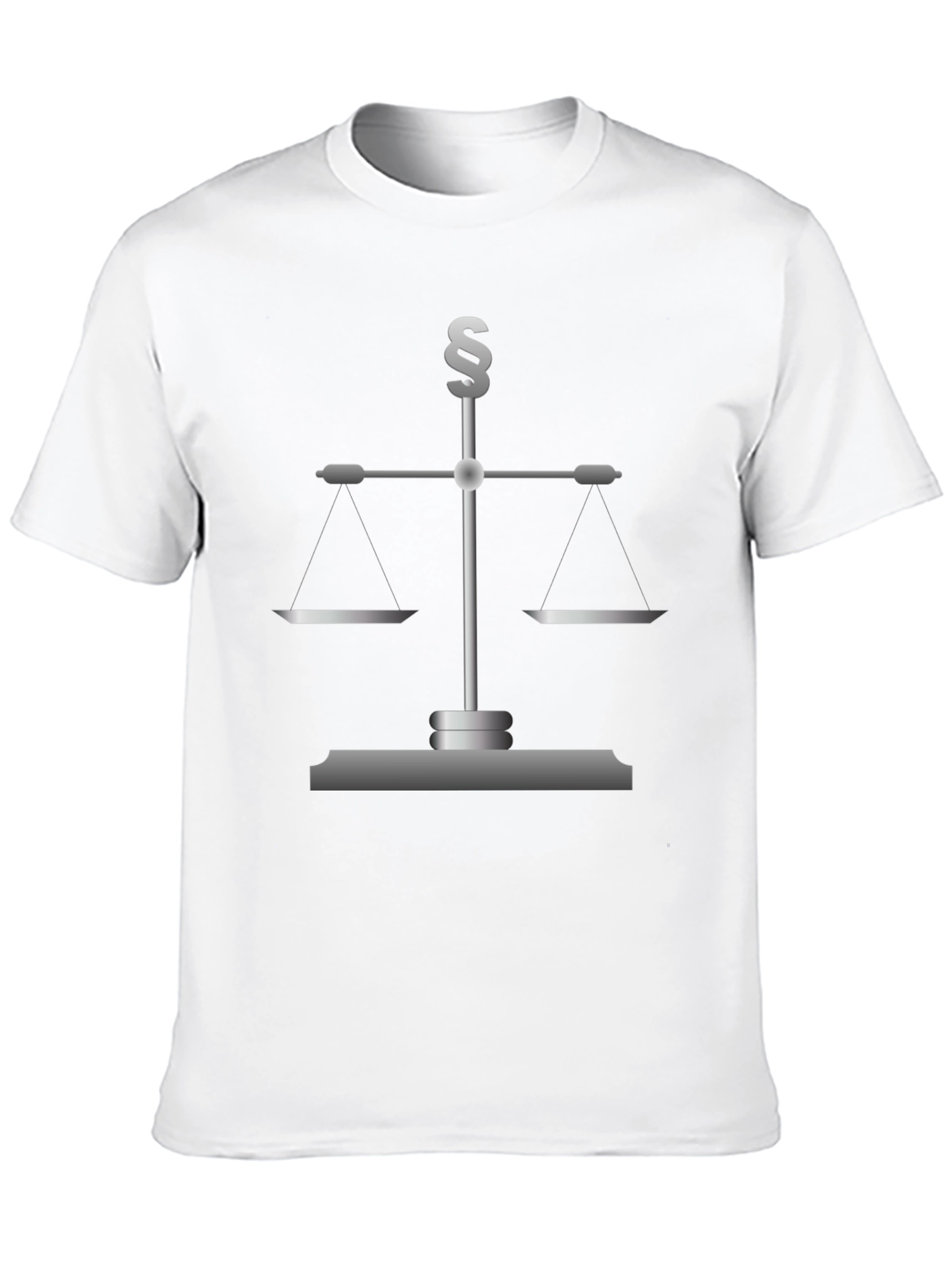Scales of Justice Mens Graphic Tee