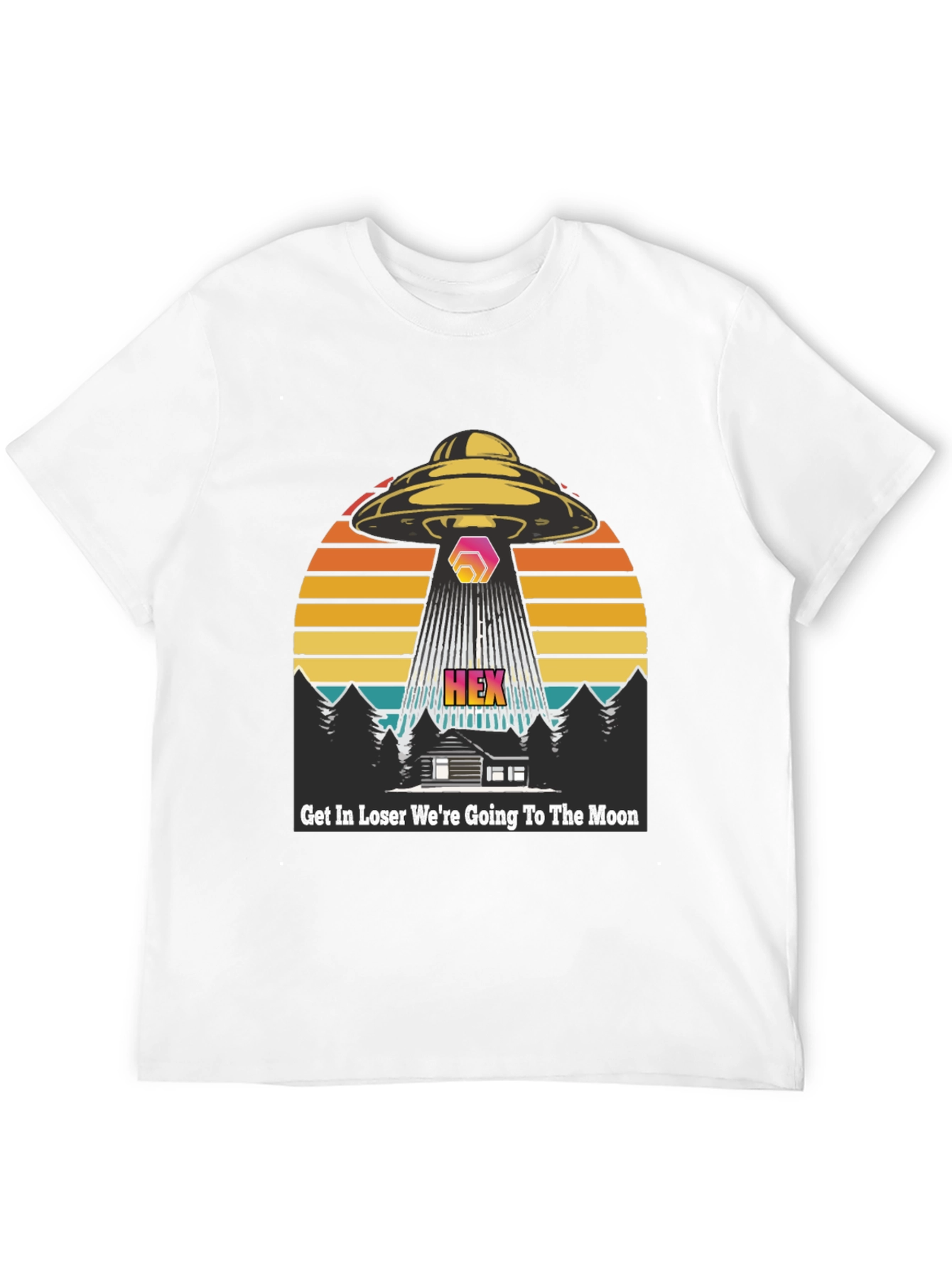 HEX UFO T-Shirt - Get In Loser!