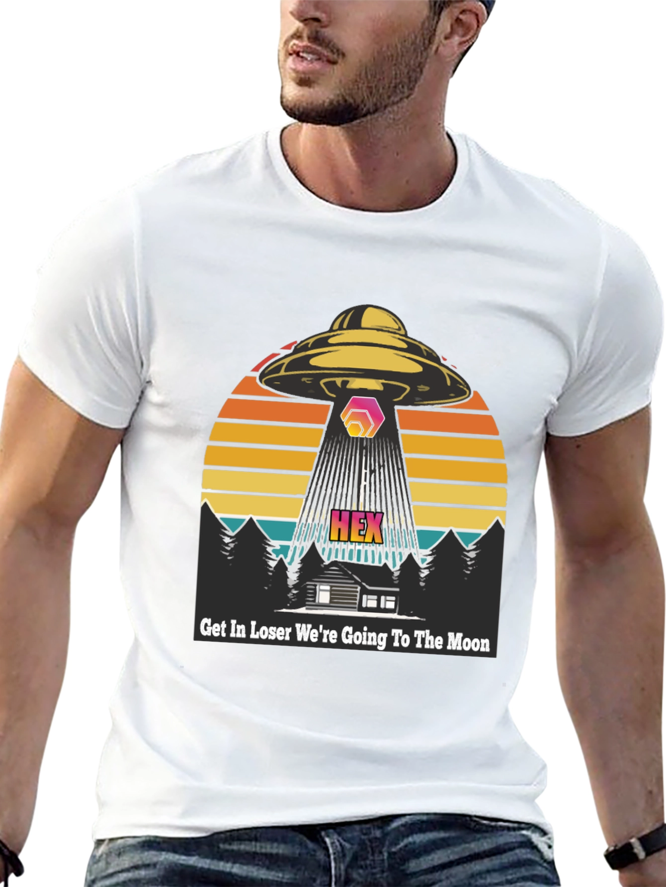 HEX UFO T-Shirt - Get In Loser!