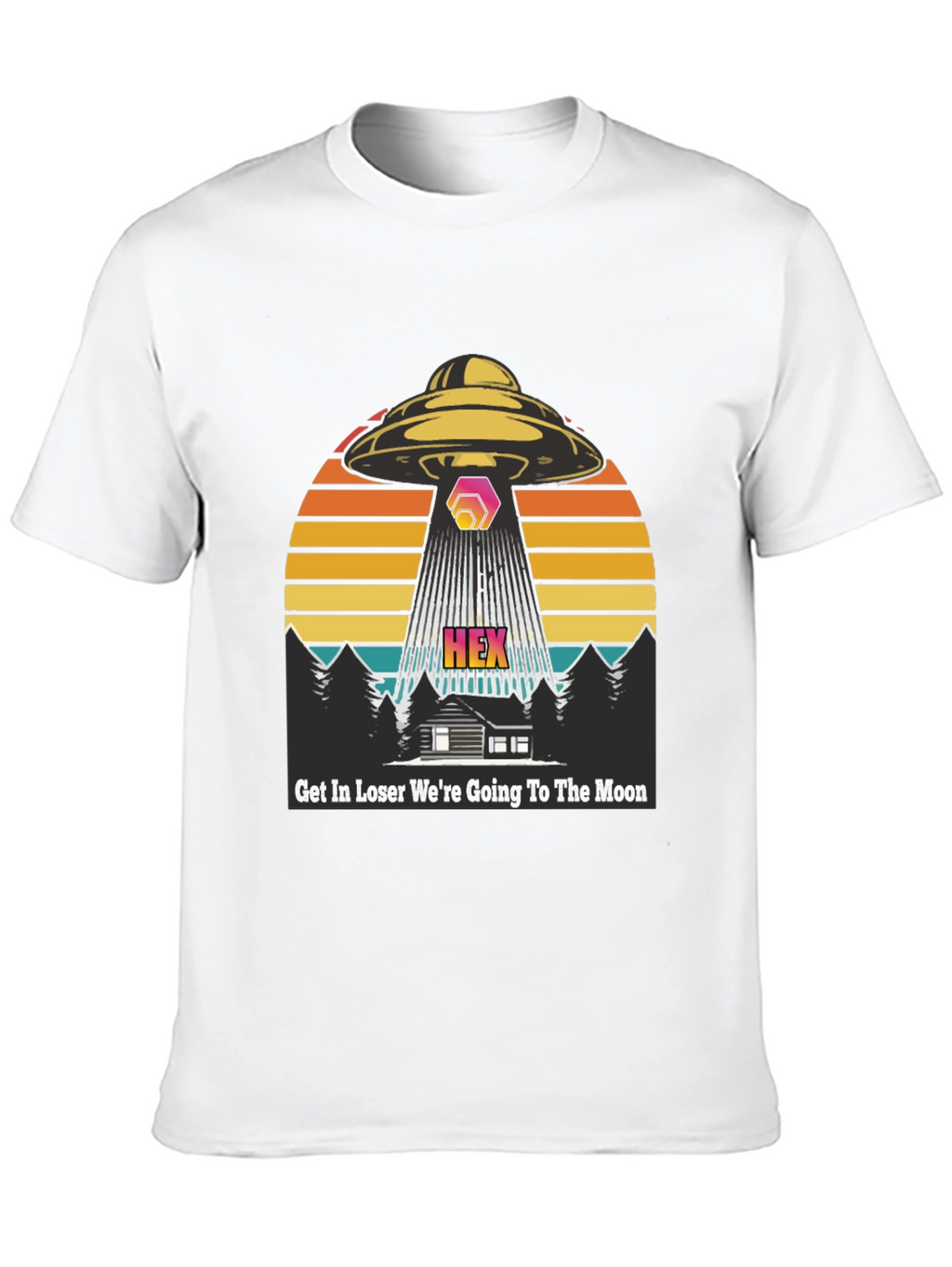 HEX UFO T-Shirt - Get In Loser!