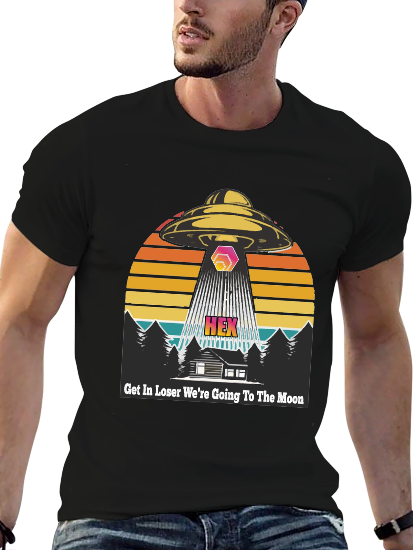 HEX UFO T-Shirt - Get In Loser!