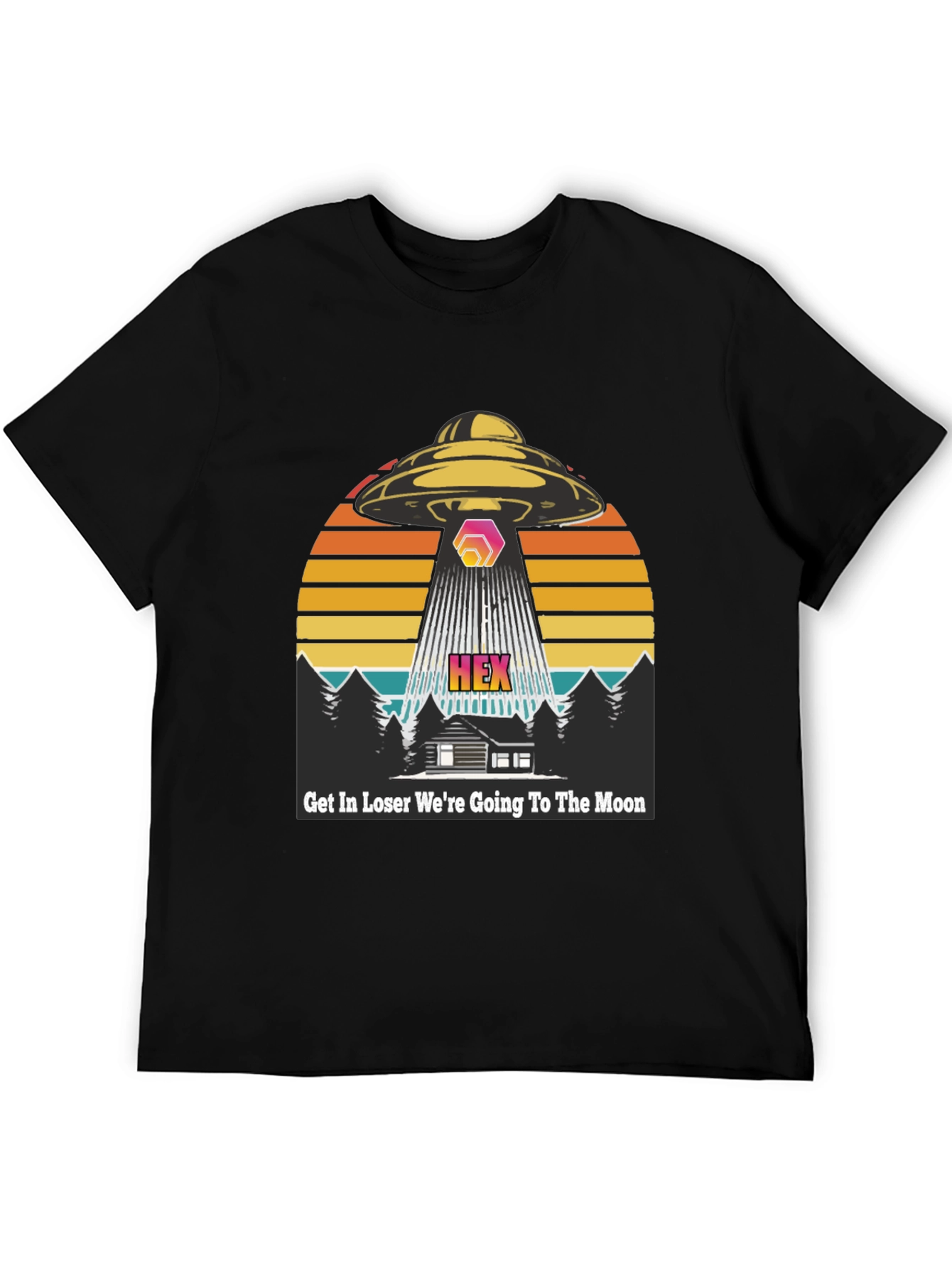 HEX UFO T-Shirt - Get In Loser!