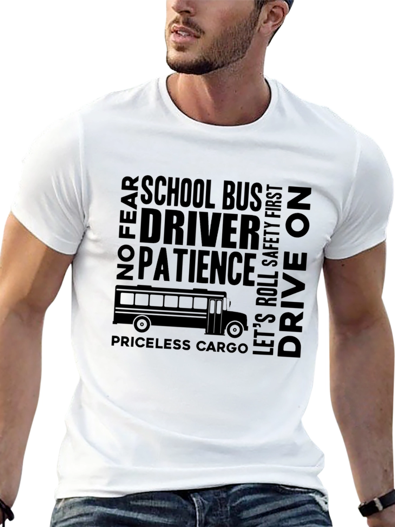 School Bus Driver Graphic Tee