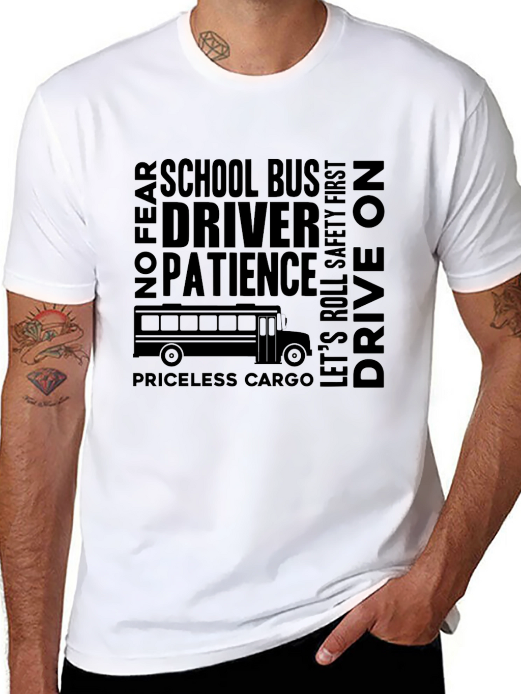 School Bus Driver Graphic Tee