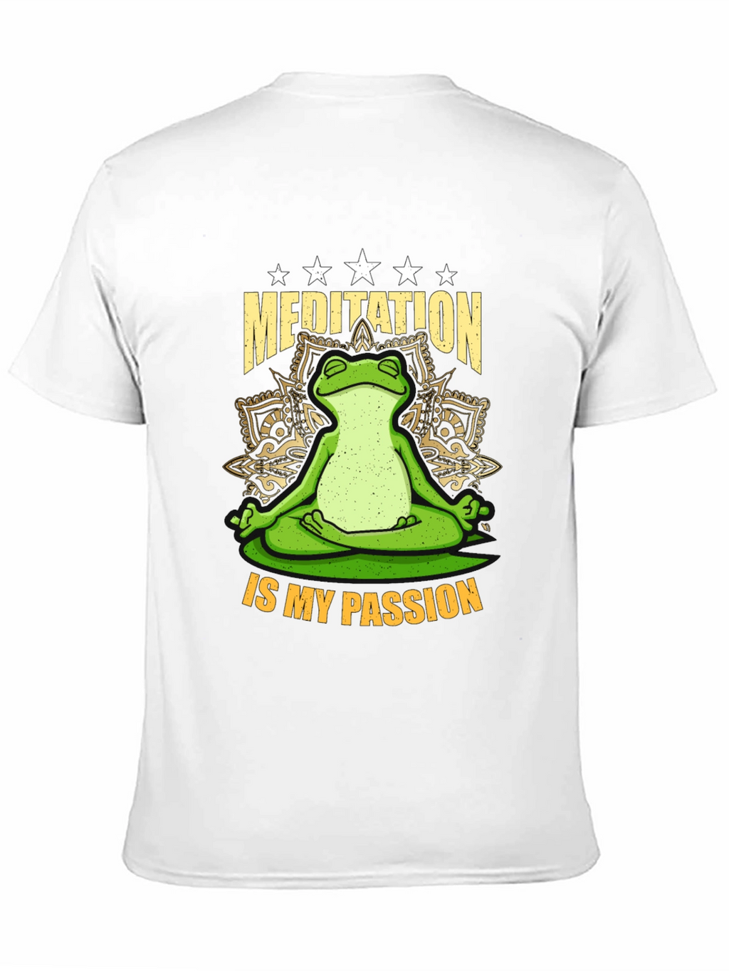 Meditation Frog T-Shirt - Relax & Enjoy!