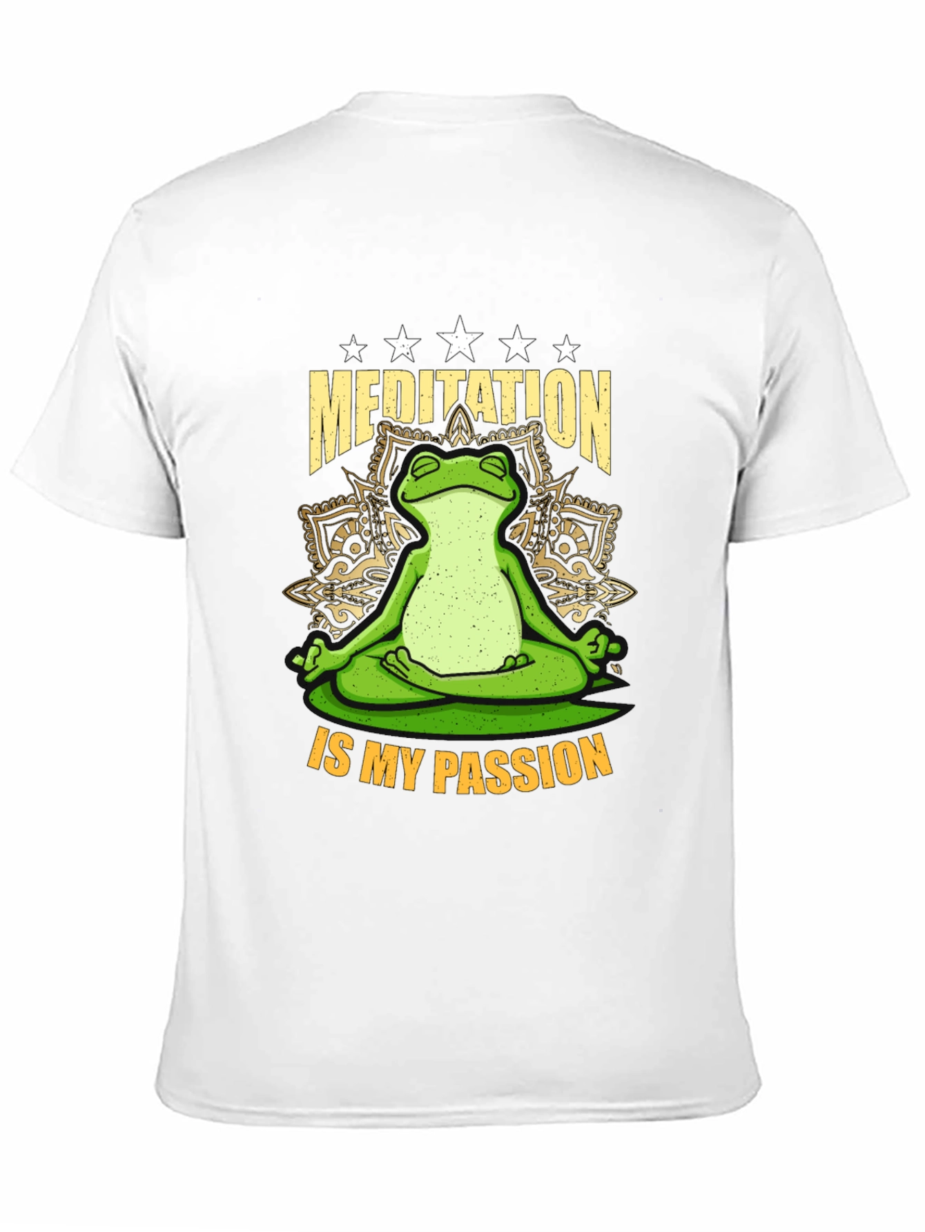 Meditation Frog T-Shirt - Relax & Enjoy!