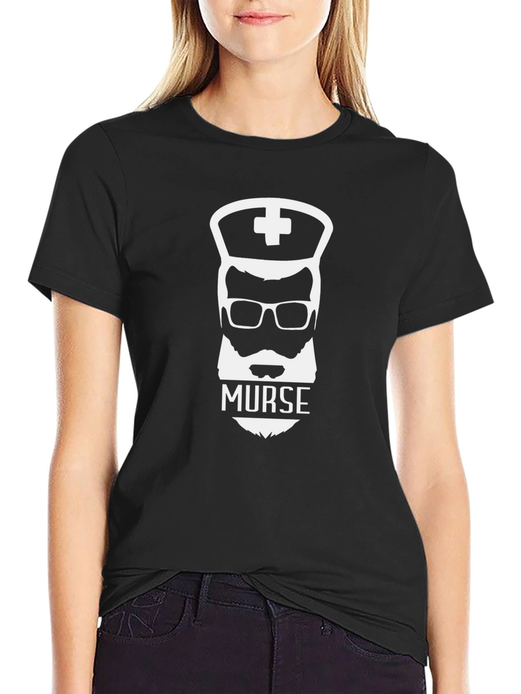Murse Novelty Graphic T-Shirt - Funny Nurse Design