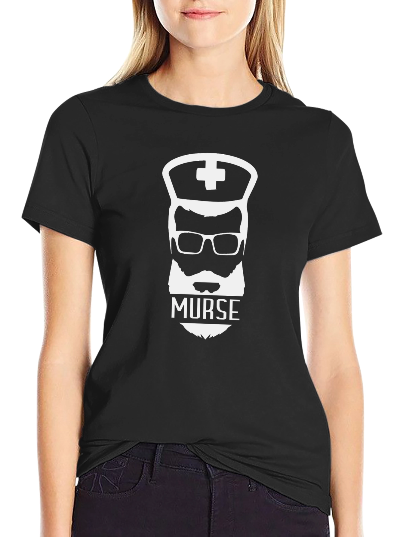 Murse Novelty Graphic T-Shirt - Funny Nurse Design